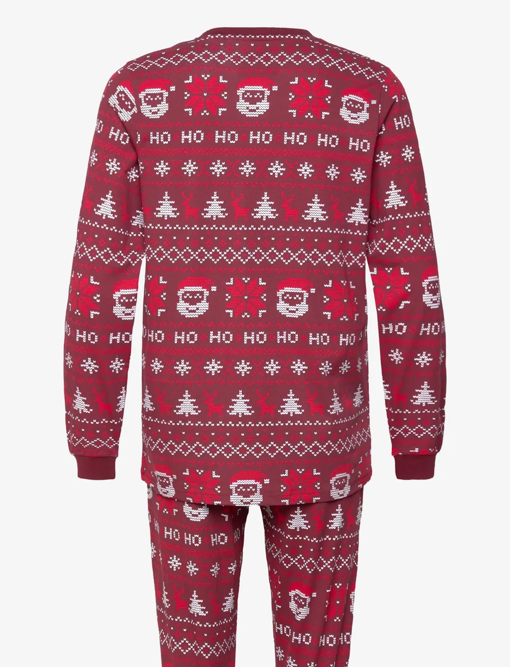 Happy Seasons - Ho ho ho julepyjamas - pyjamasets - pomegranate - 1