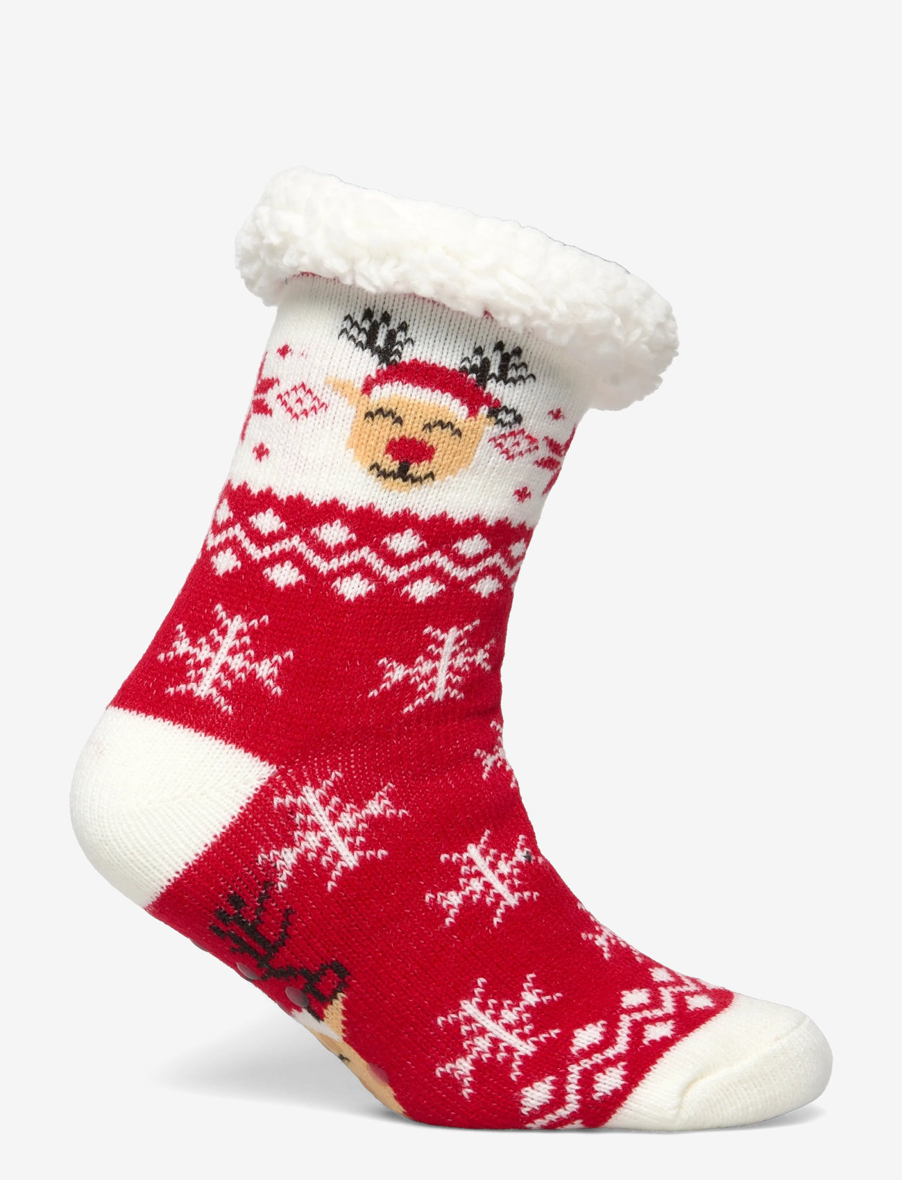 Happy Seasons - Rensdyrets favorit julesokker - vanliga strumpor - red - 1