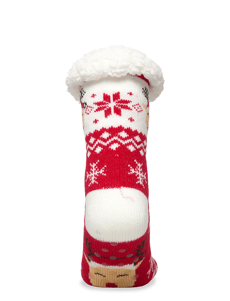 Happy Seasons - Rensdyrets favorit julesokker - vanliga strumpor - red - 2