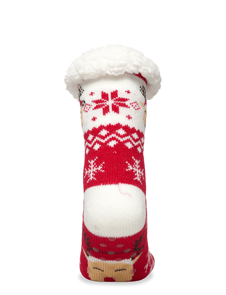 Happy Seasons - The Christmas cozy sock - crew socks - red - 2