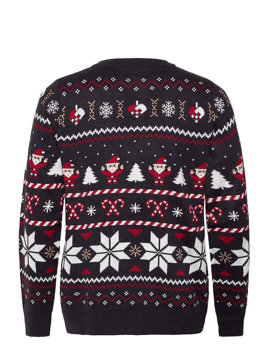 Happy Seasons - Santa's Christmas cardigan - navy - 1
