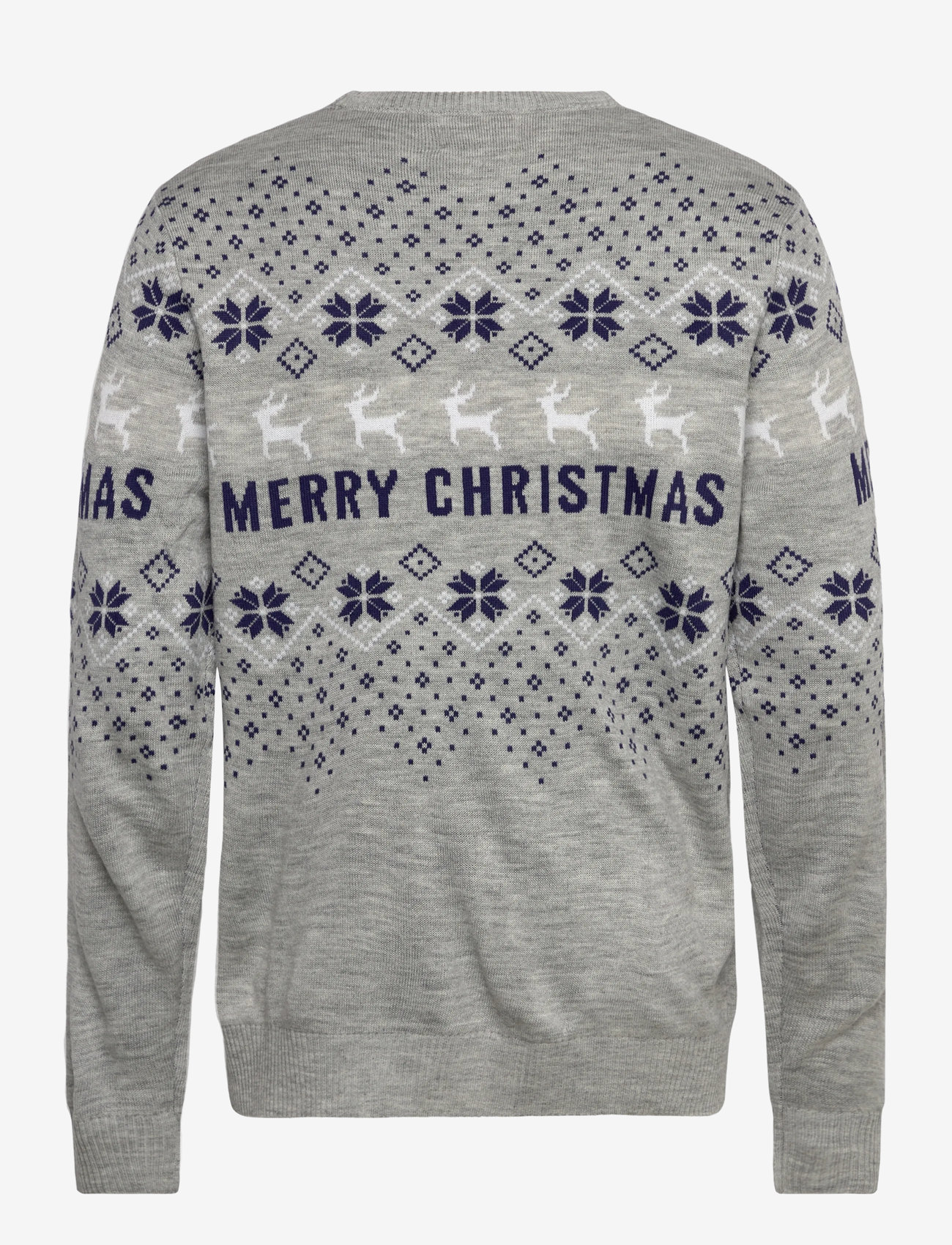 Happy Seasons - Merry Christmas Sweater - herbstliche kleidung - light grey melange - 1