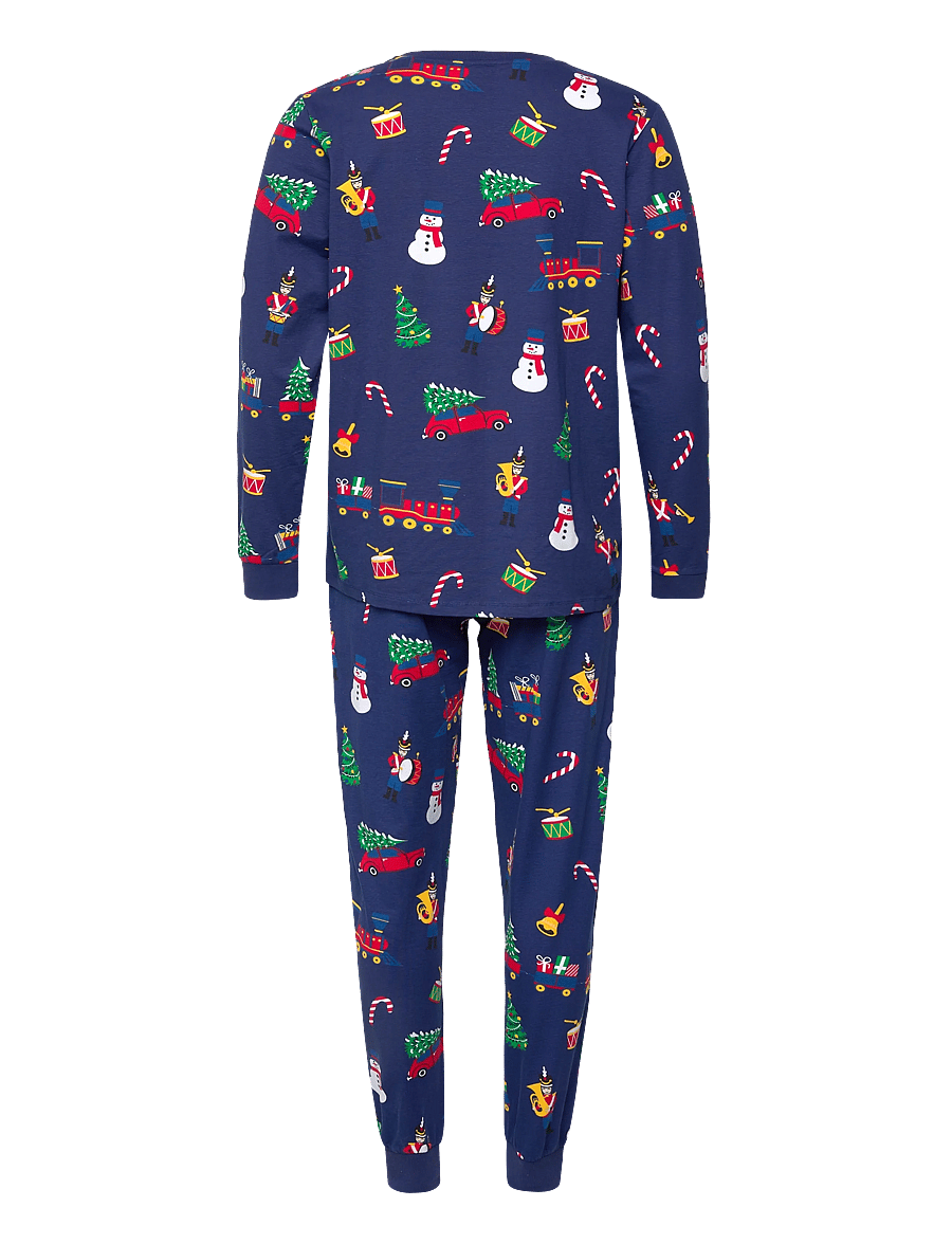 Happy Seasons - Christmas toys pyjamas - pyjama-sets - blue depths - 1
