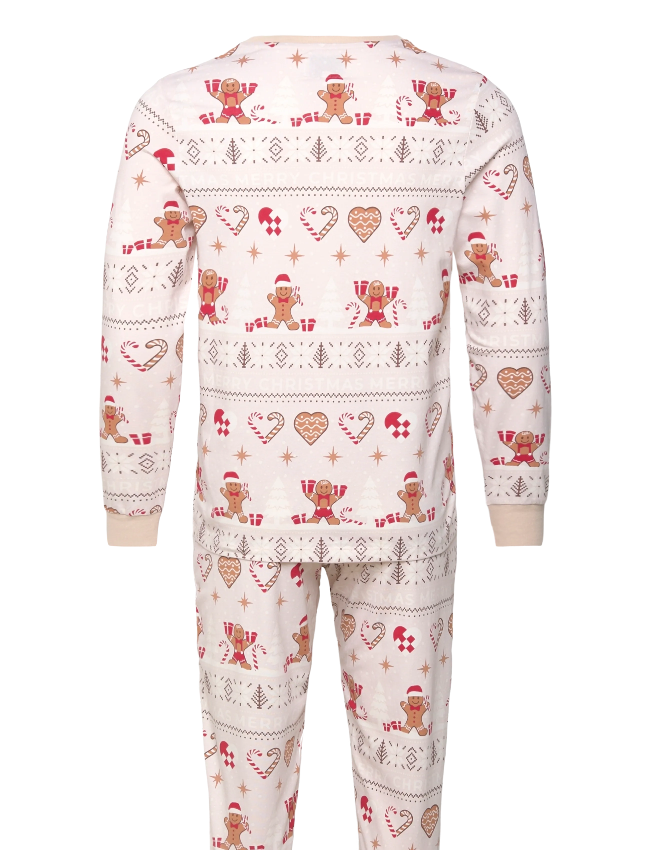 Happy Seasons - Christmas cookie pyjamas beige - nachtwäsche - parchment - 1