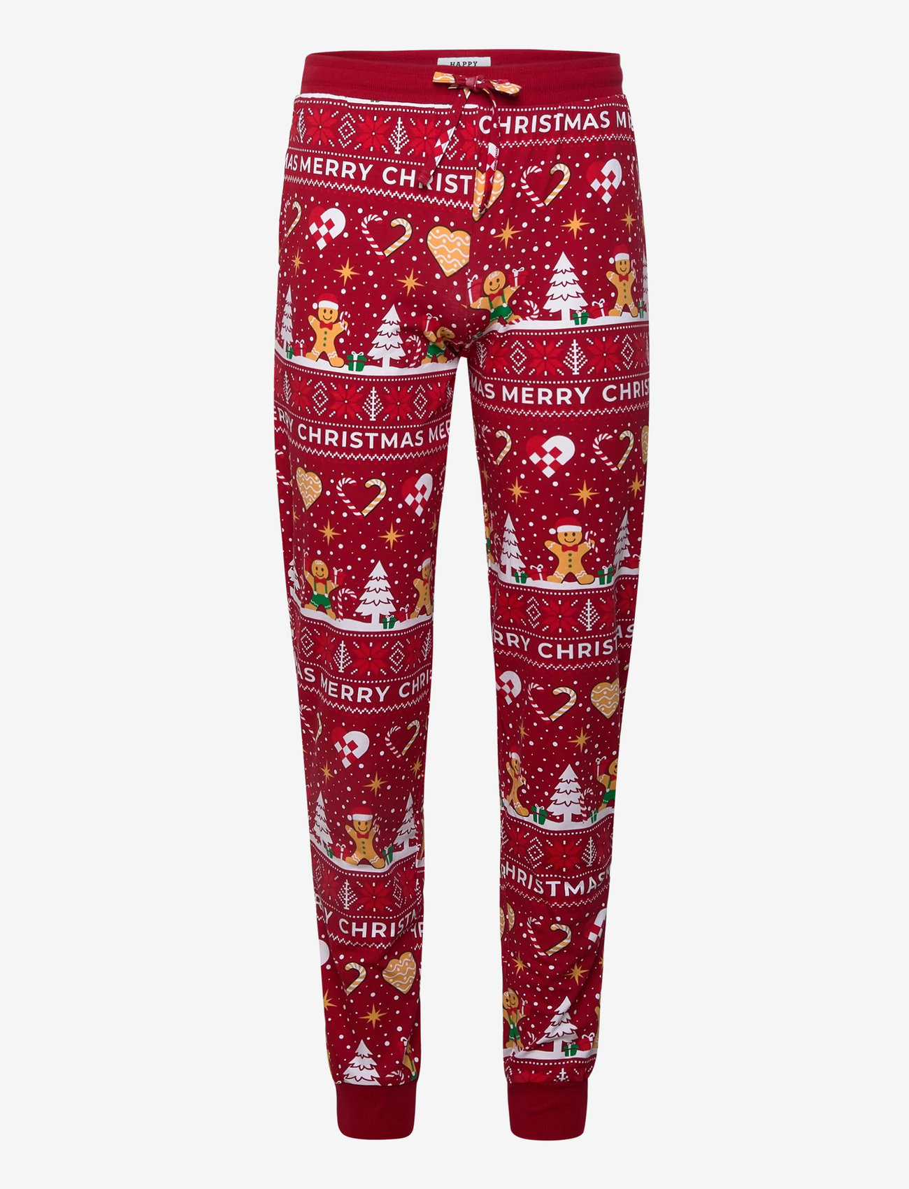 Happy Seasons - Christmas Cookie Pyjamas Red - julesweaters - tango red - 2