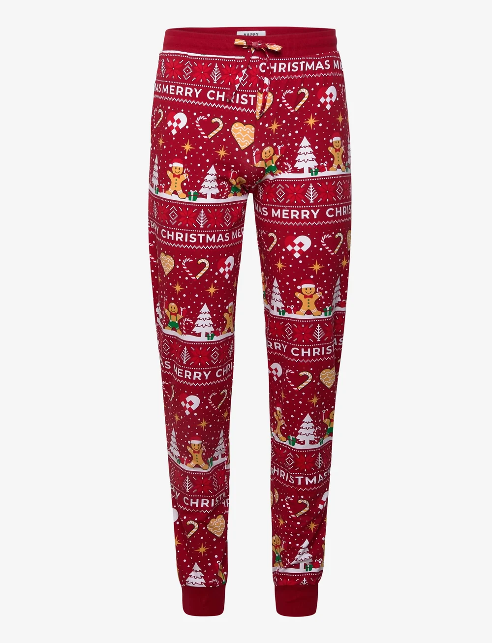 Happy Seasons - Christmas Cookie Pyjamas Red - swetry świąteczne - tango red - 2