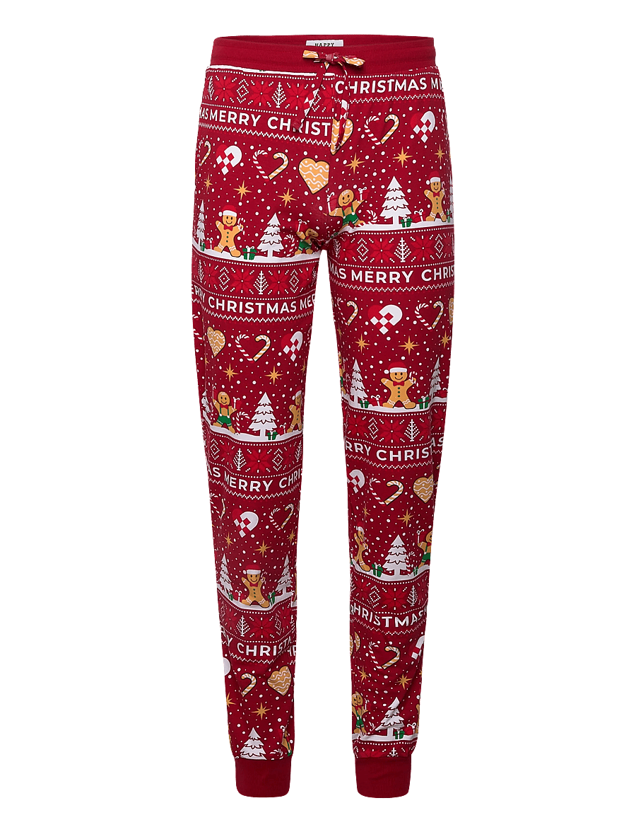 Happy Seasons - Christmas Cookie Pyjamas Red - pyjamasets - tango red - 2