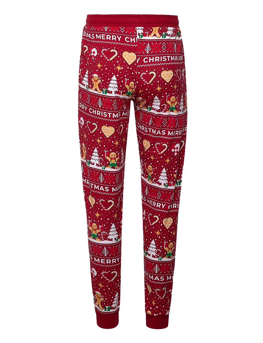 Happy Seasons - Christmas Cookie Pyjamas Red - pyjamasets - tango red - 3