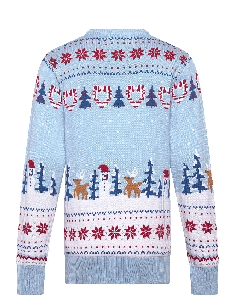 Happy Seasons - Christmas wonderland christmas sweaters - kids - pullover - blue bell - 1