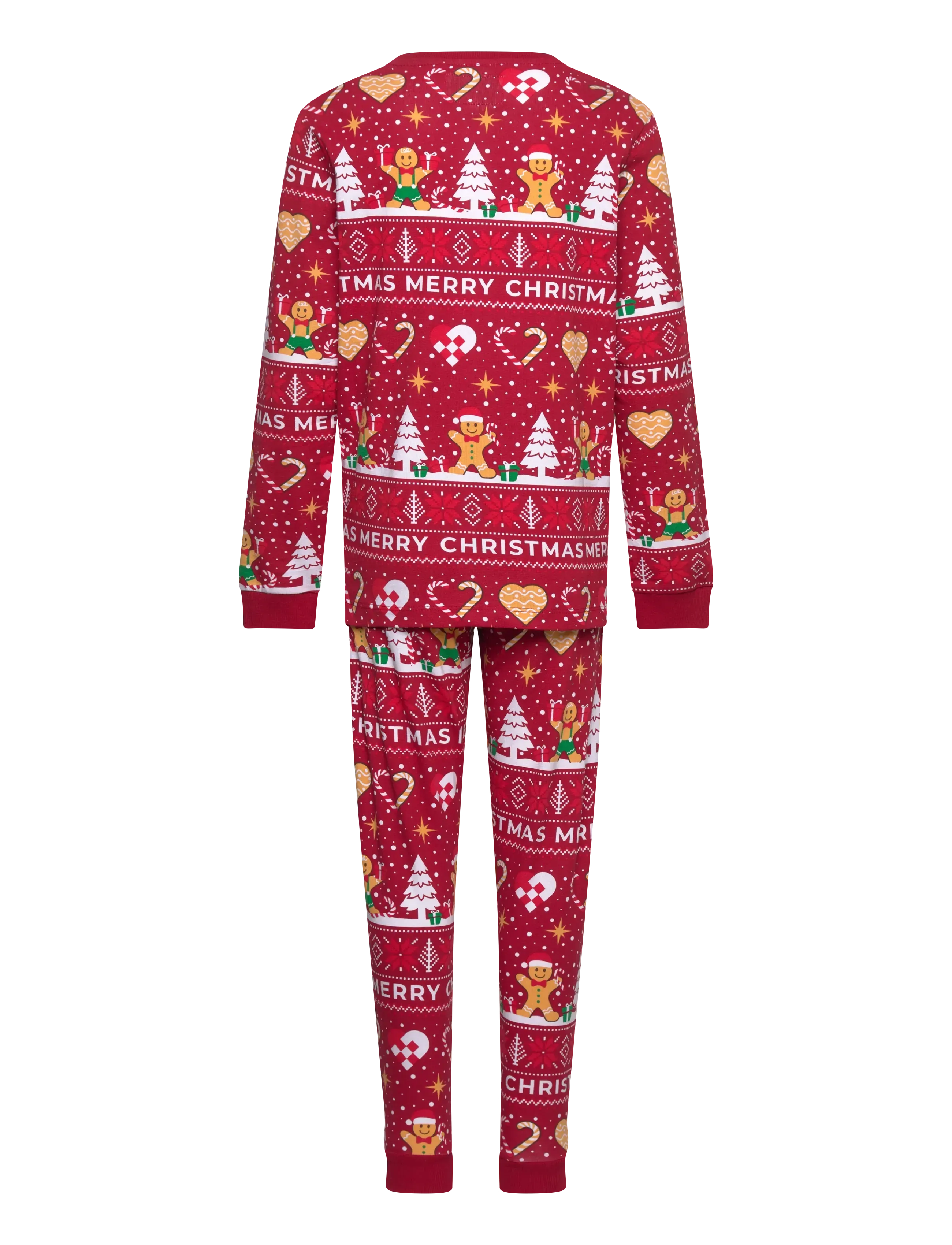 Happy Seasons - Christmas cookie pyjamas red - kids - pyjama-sets - tango red - 1