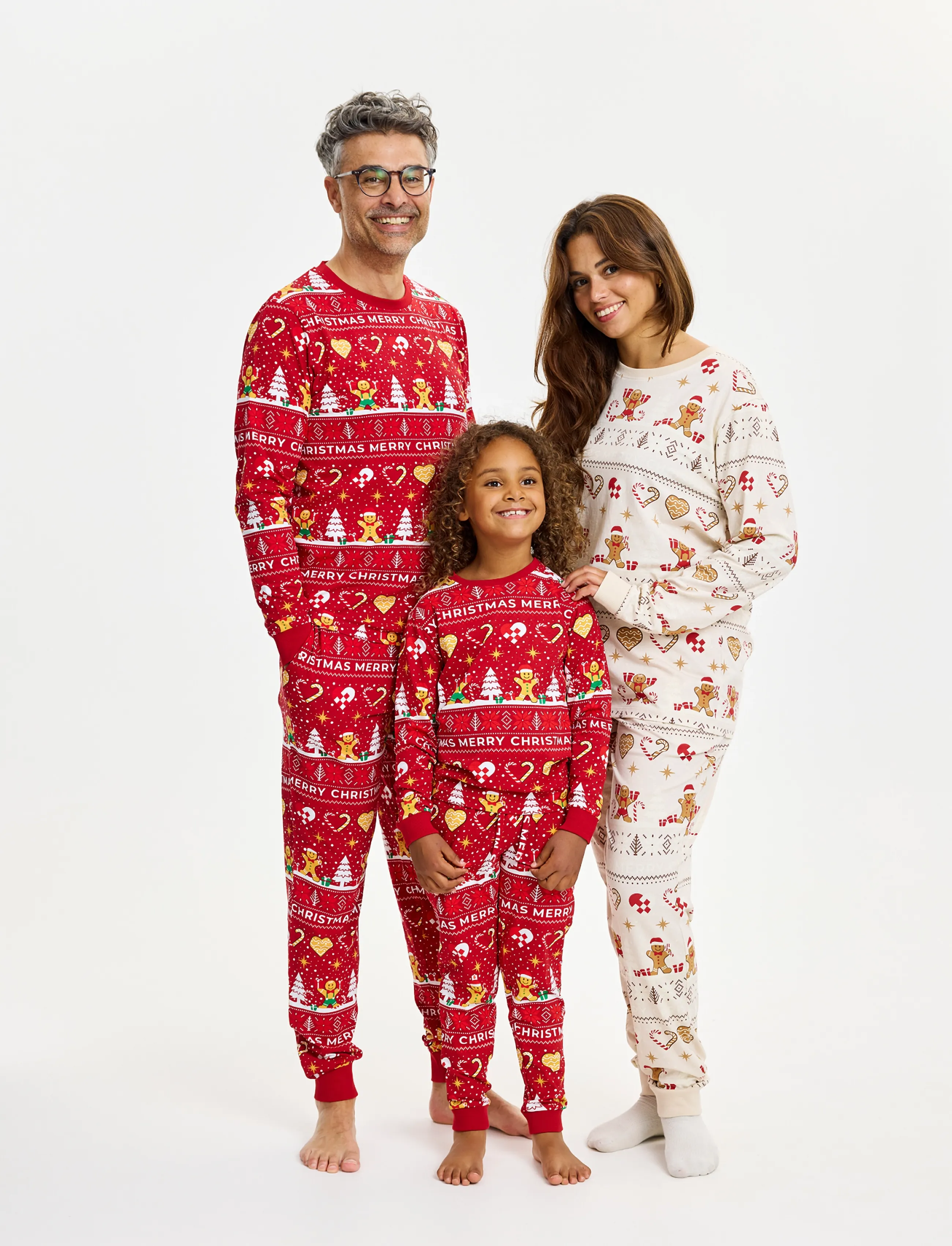 Happy Seasons Christmas Cookie Pyjamas Red Kids, 13-14ÅR, Pyjamas, Rot - Pyjama Sets, Kinder