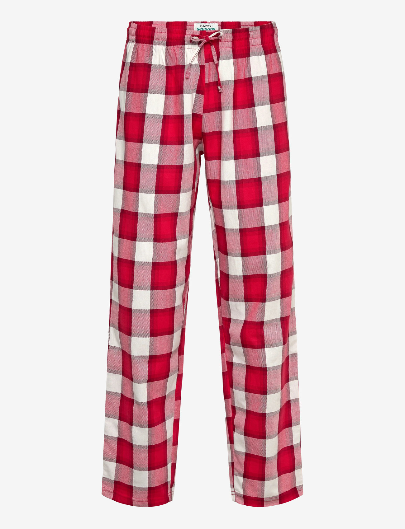 Happy Seasons - The flannel Christmas pants - jõulukampsunid - red - 0