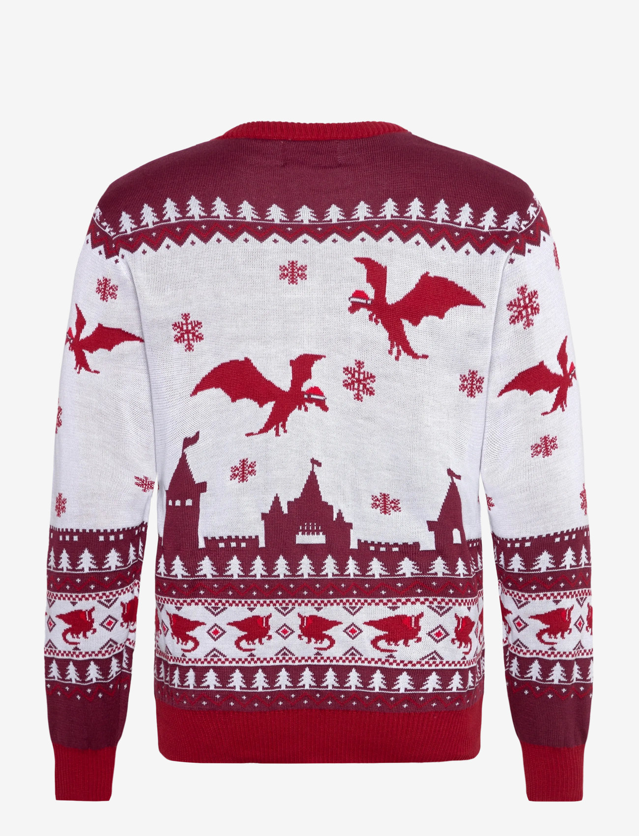 Happy Seasons - The Christmas is coming sweater - jultröjor - bright white - 1