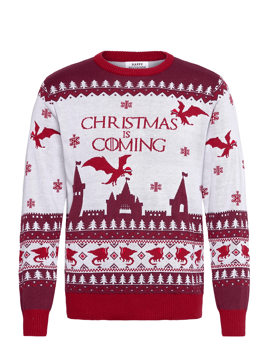 Happy Seasons - The Christmas is coming sweater - red - 0