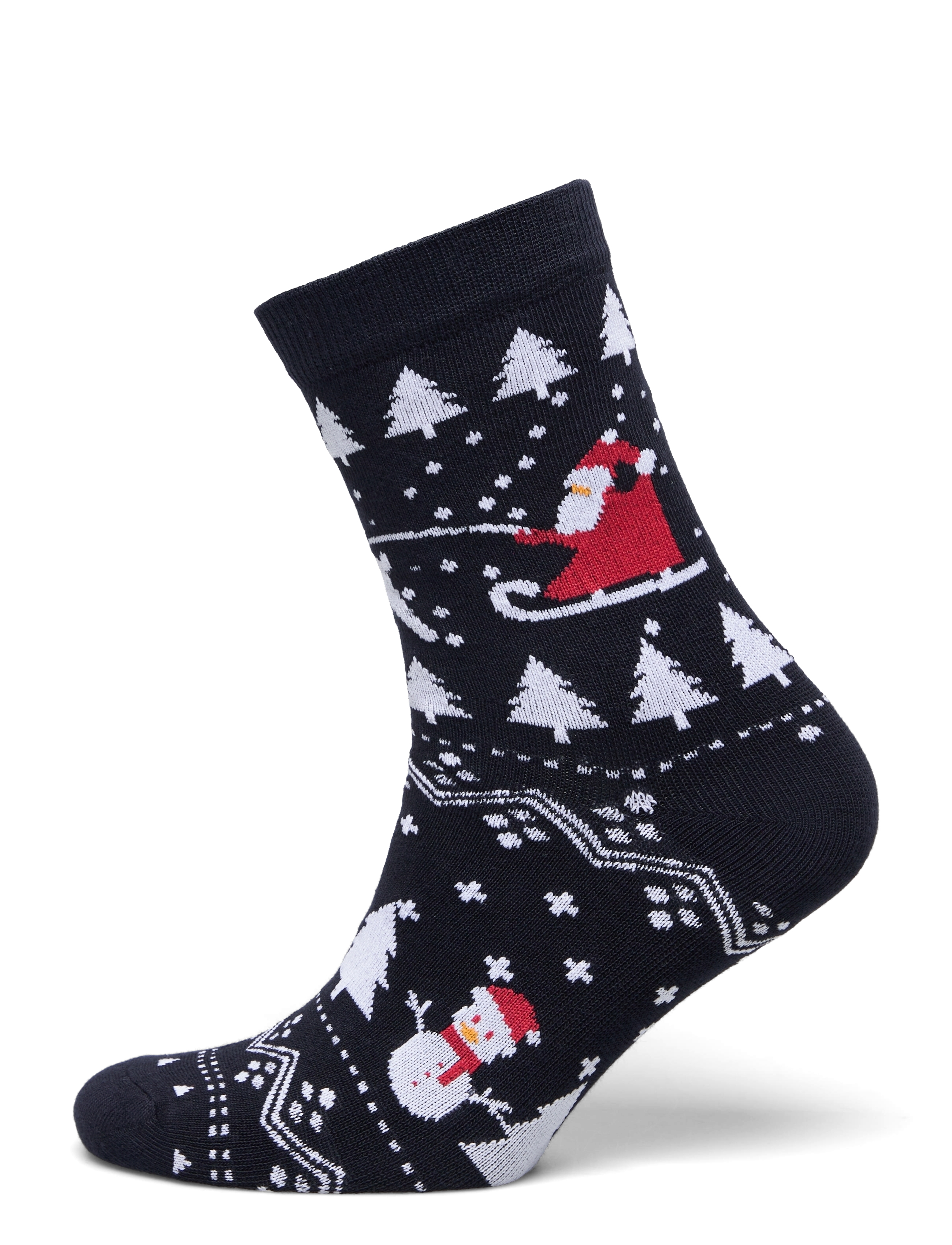 Happy Seasons The Stylish Christmas Sock - Happy Seasons - NAVY / navy