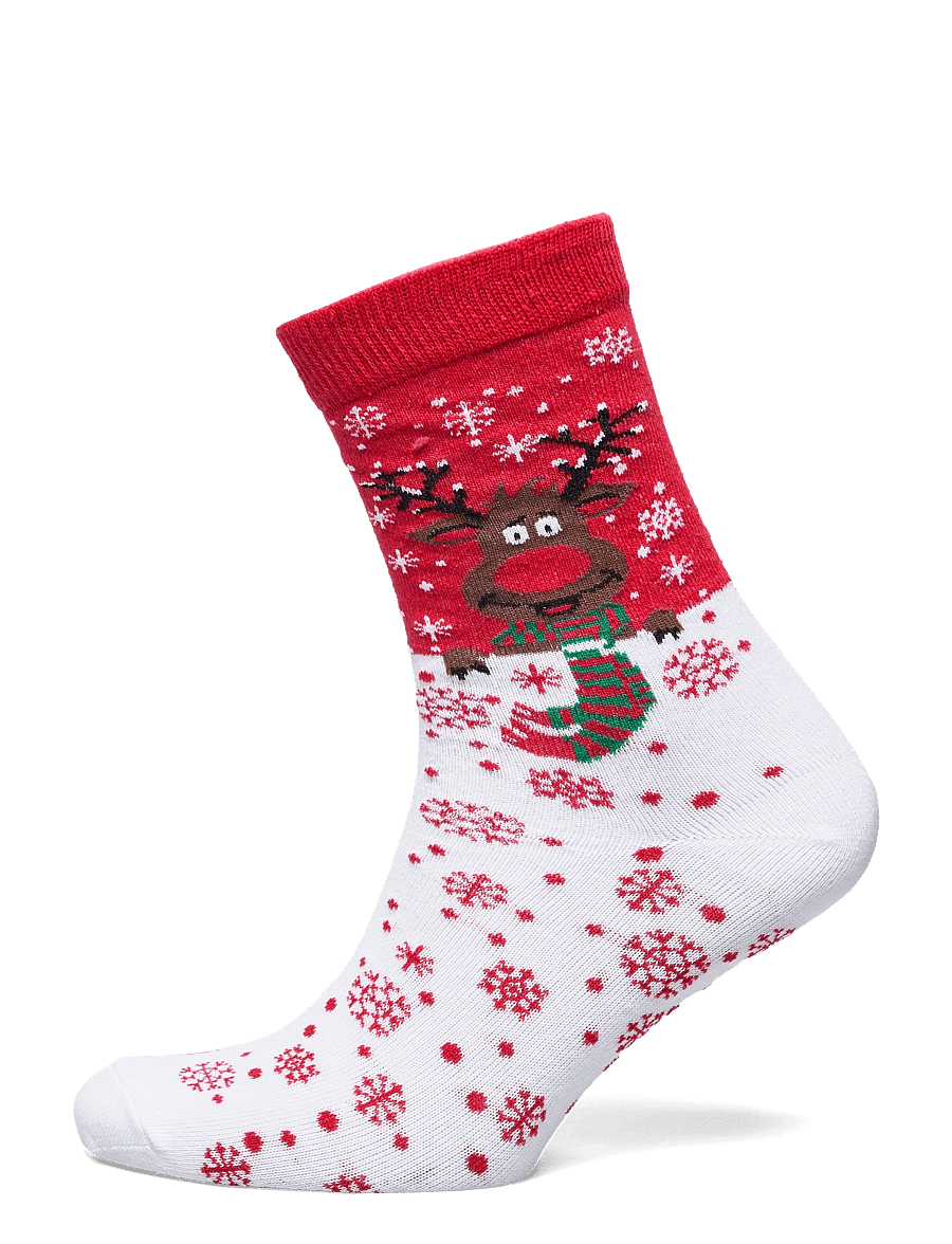 Happy Seasons - Rudolfs Julestrømper - red - 0
