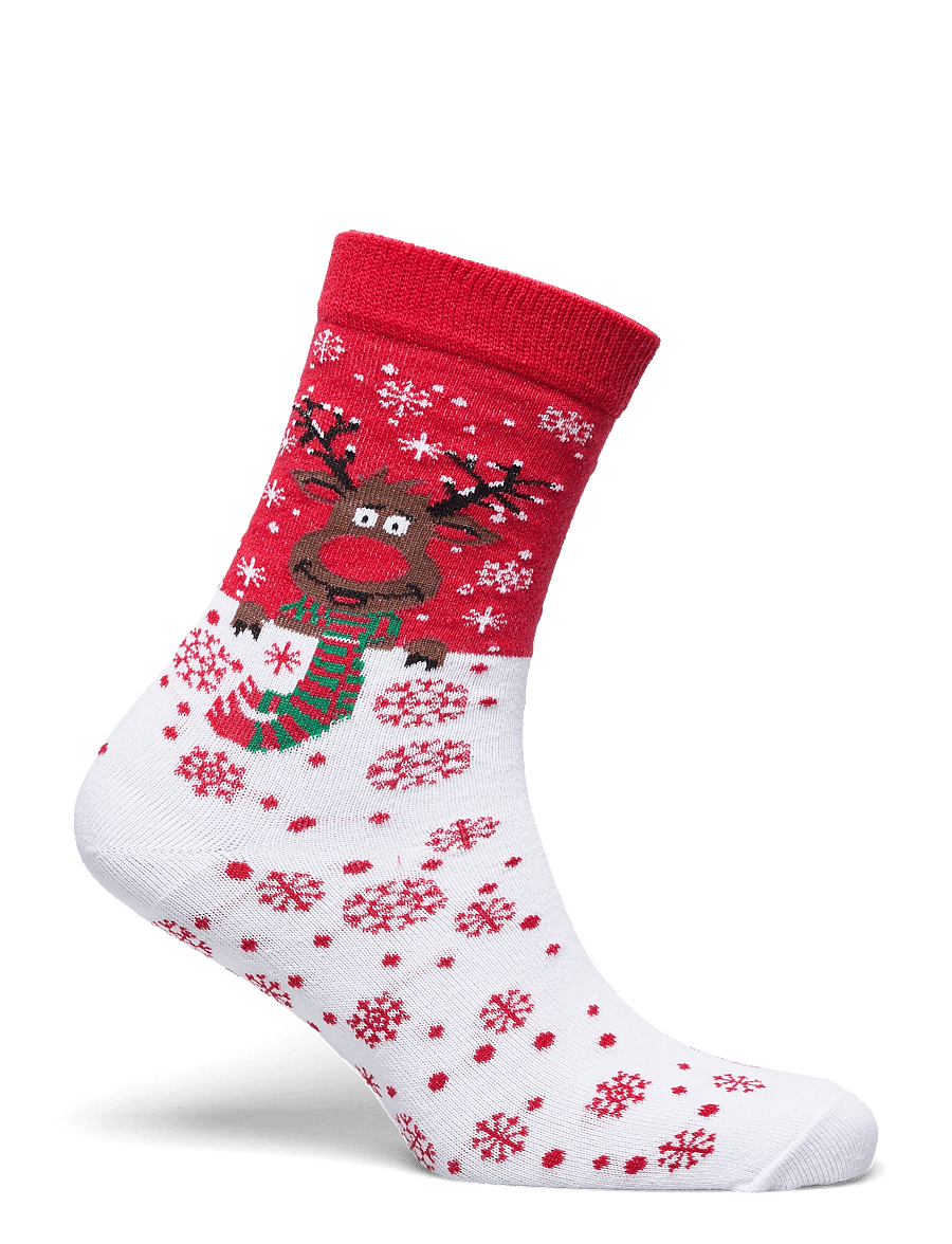 Happy Seasons - Rudolfs Julestrømper - red - 1
