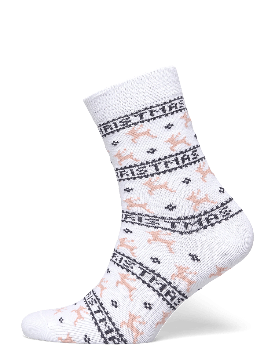 Happy Seasons - The Elegant Christmas Sock - white - 0