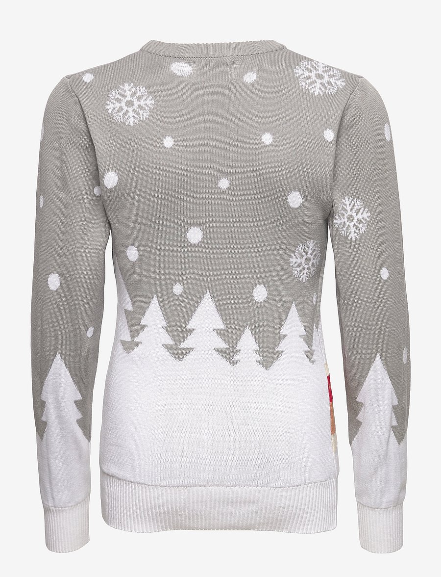 Happy Seasons - The Cute Christmas Jumper - pullover - grey - 1