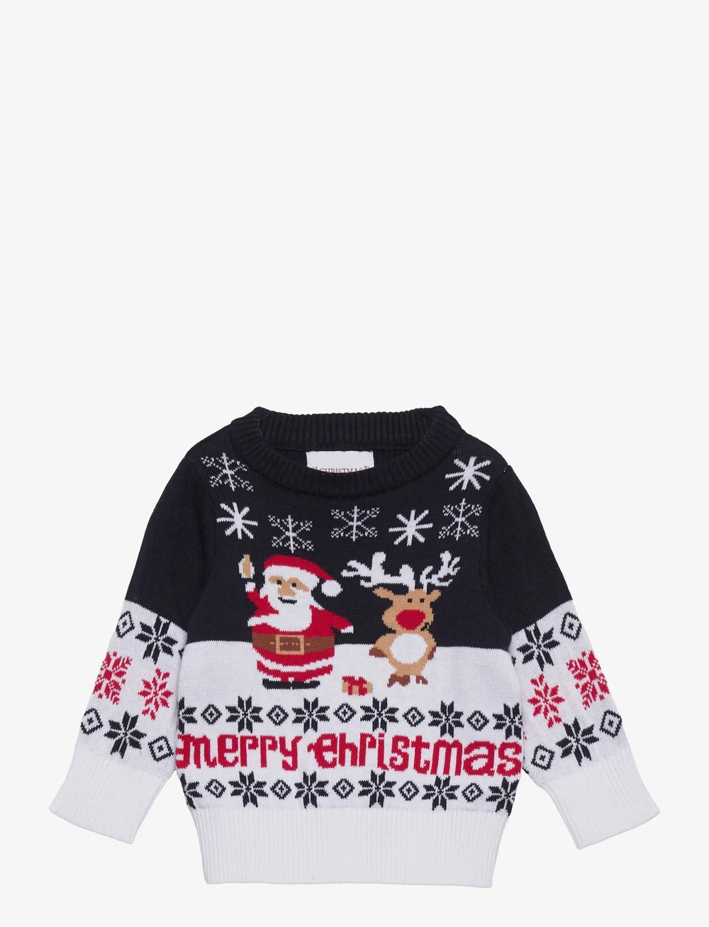 Happy Seasons - The Ultimate Christmas Jumper - stickade tröjor - navy - 0