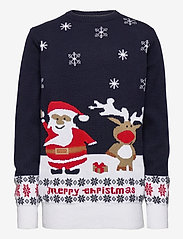 The Ultimate Christmas Jumper - NAVY/BLUE