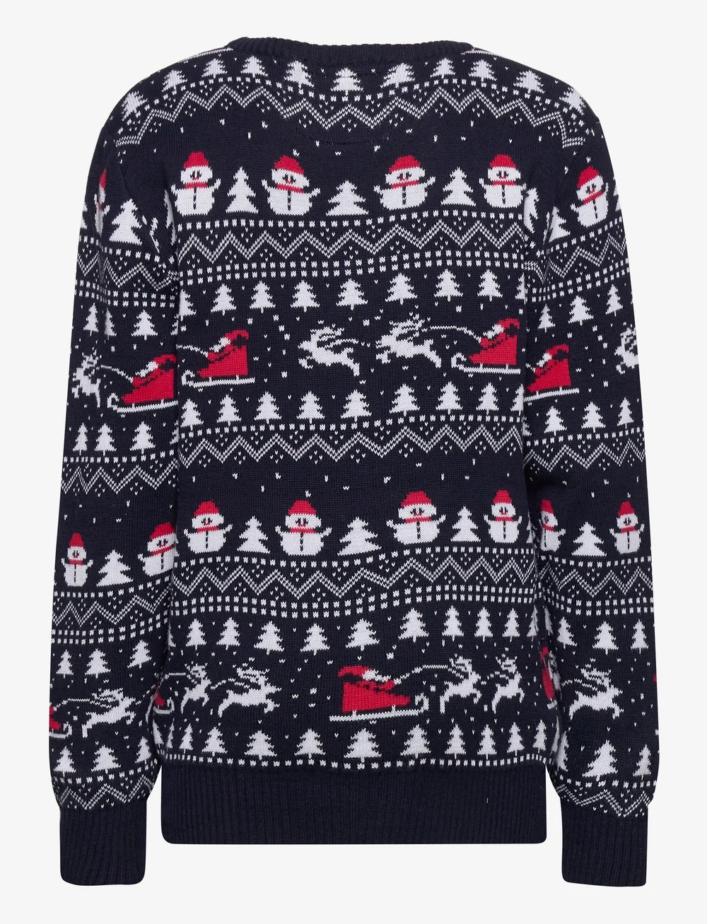 Happy Seasons - The Stylish Christmas Jumper Navy - stickade tröjor - navy/blue - 2