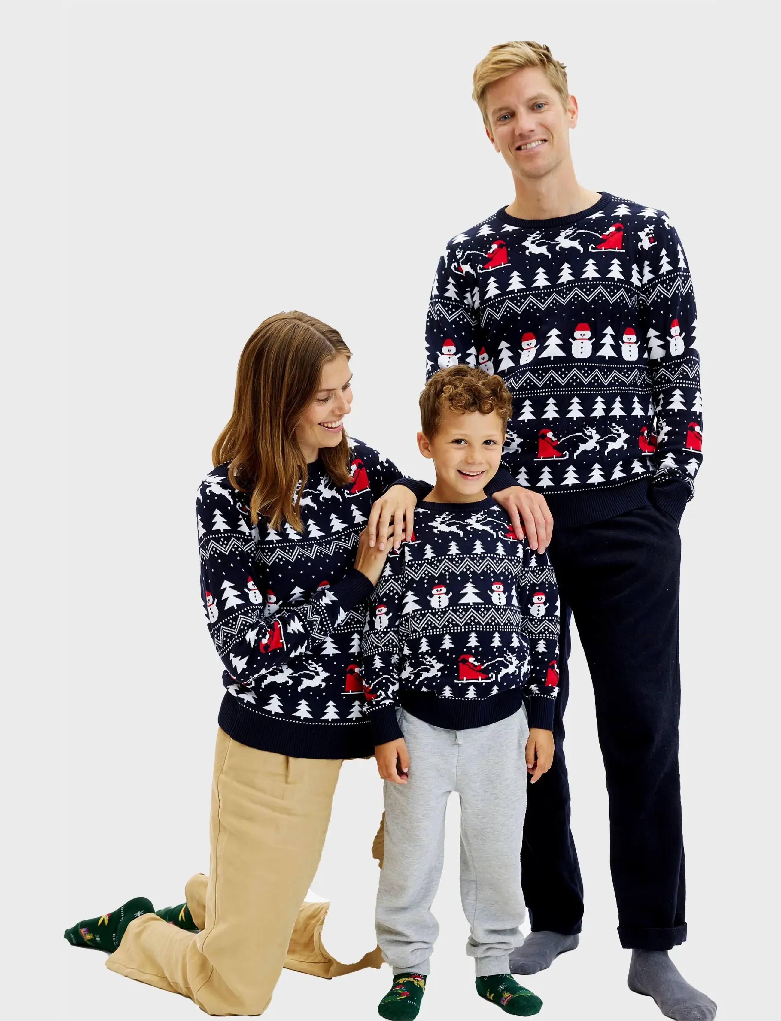 Happy Seasons - The Stylish Christmas Jumper Navy - pullover - navy/blue - 3