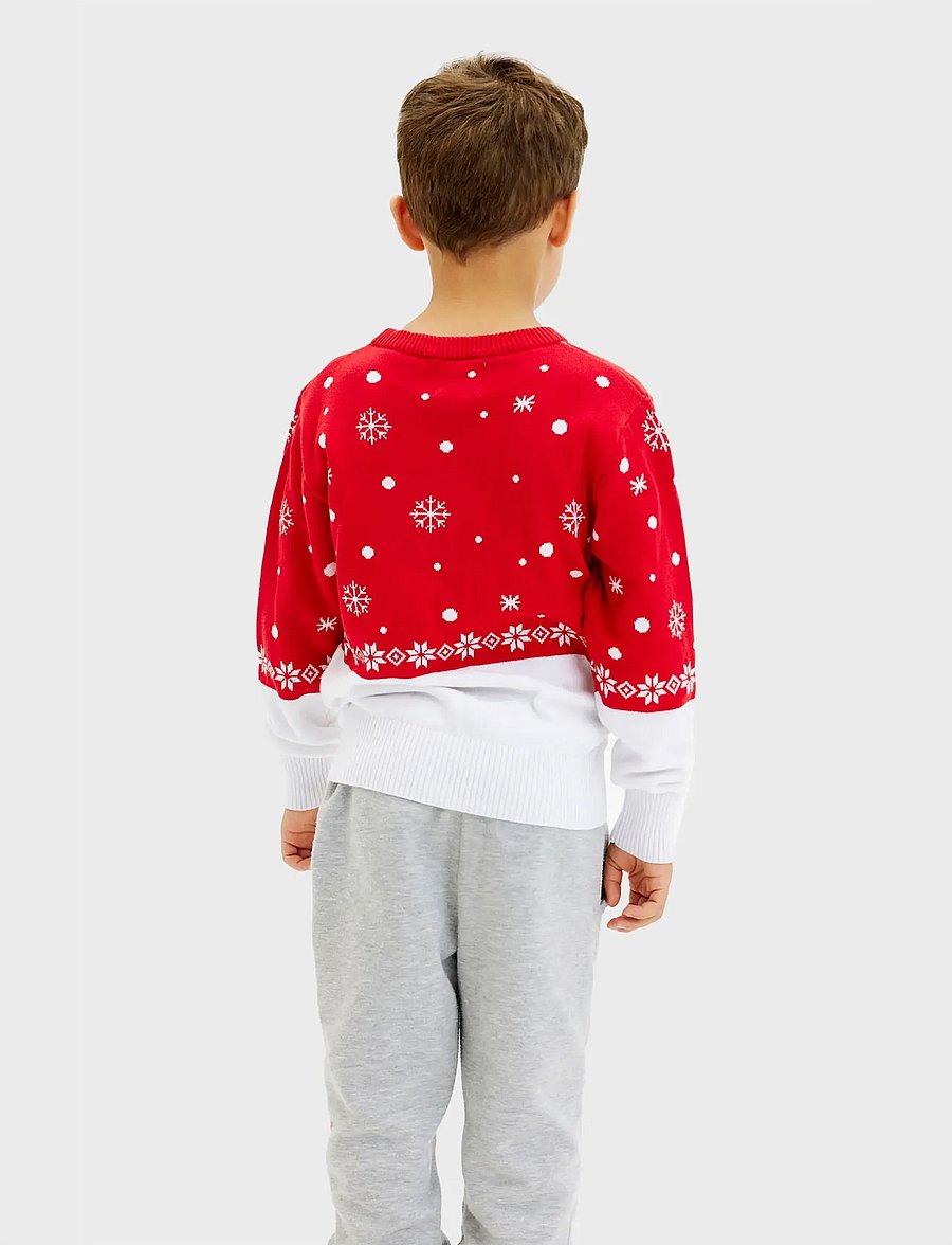 Happy Seasons - Rudolph's Christmas Jumper - jumpers - red - 5