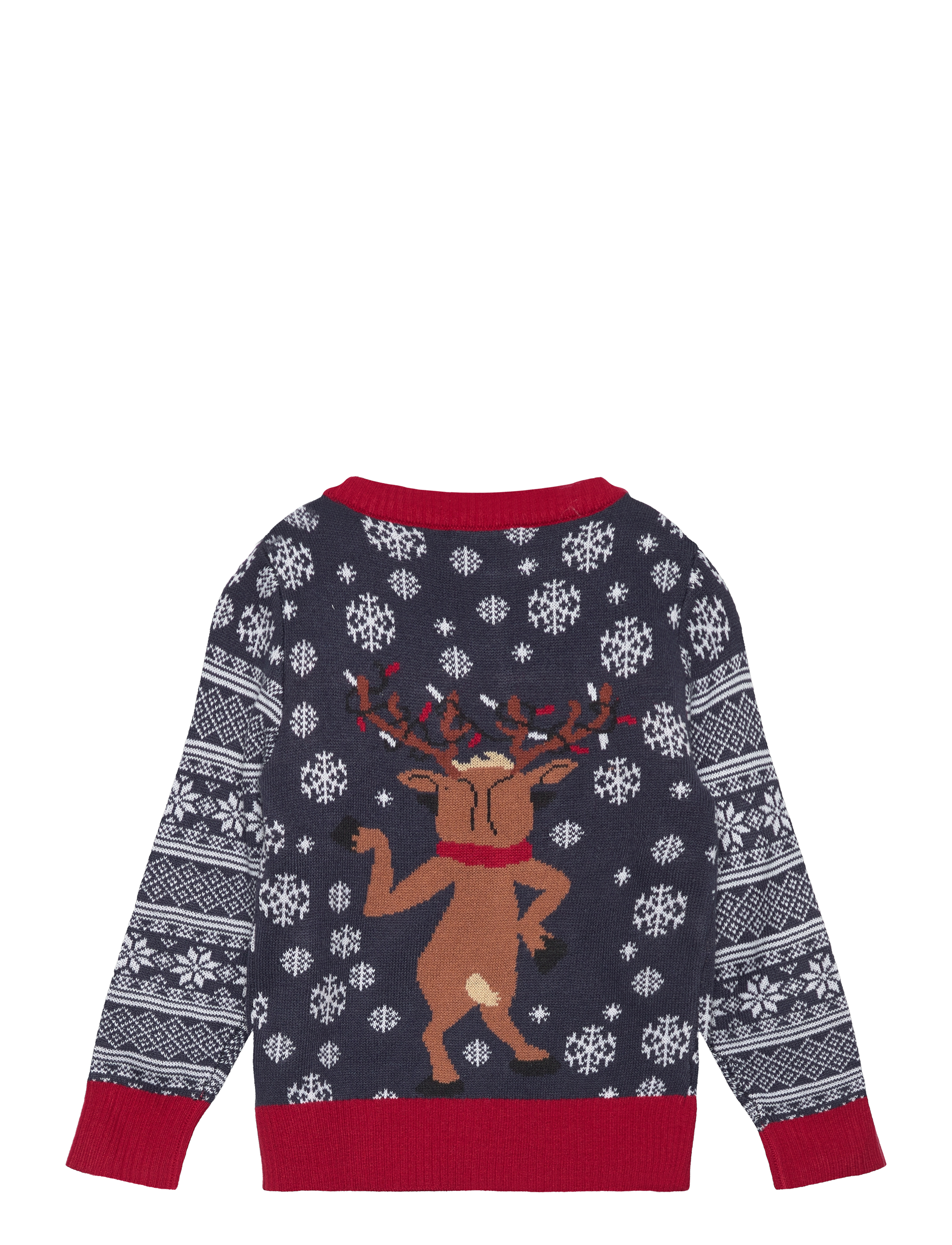 Happy Seasons - Jingle bells Christmas sweater kids - navy - 1