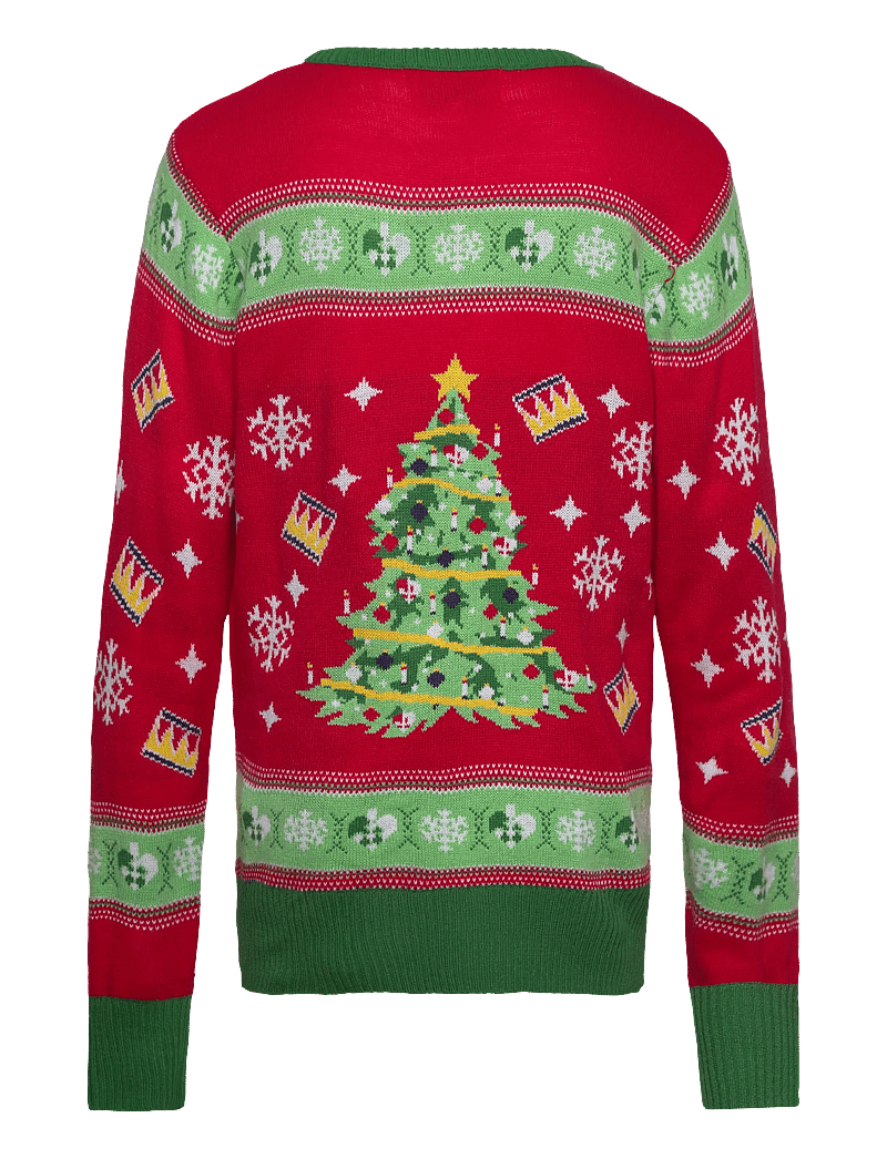 Happy Seasons - Christmas tree christmas sweater red - pullover - red - 1