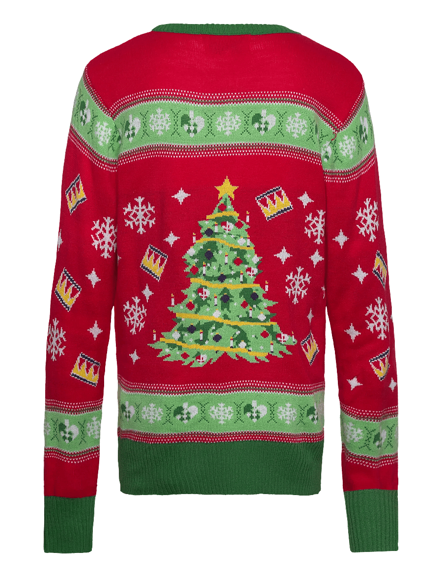 Happy Seasons - Christmas tree christmas sweater red - strickmode - red - 2