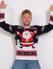 Christmas Sweats - The Wonderful Christmas Jumper - megztiniai su apvalios formos apykakle - navy - 2