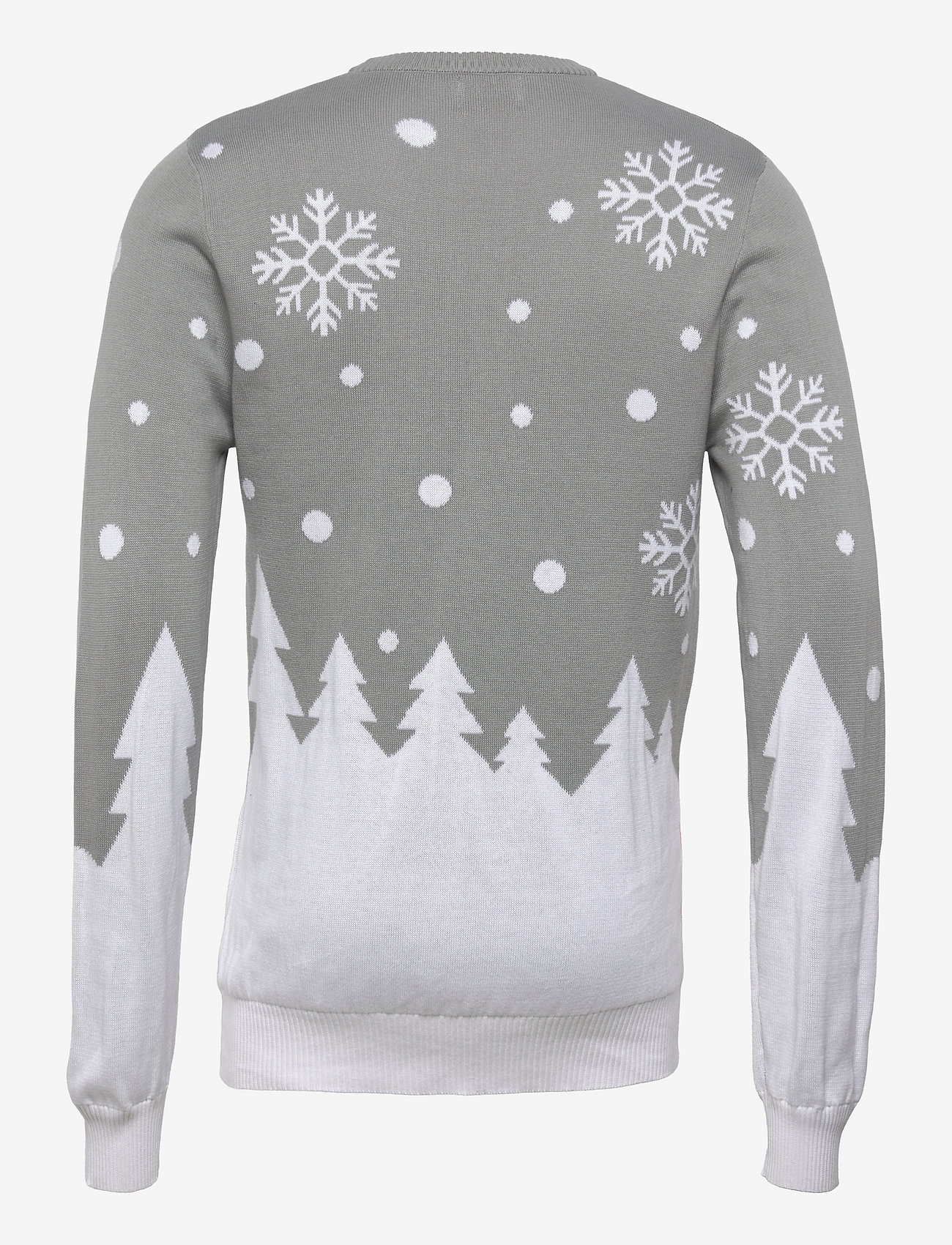 Happy Seasons - The Cute Christmas Jumper - kalėdiniai megztiniai - grey - 2