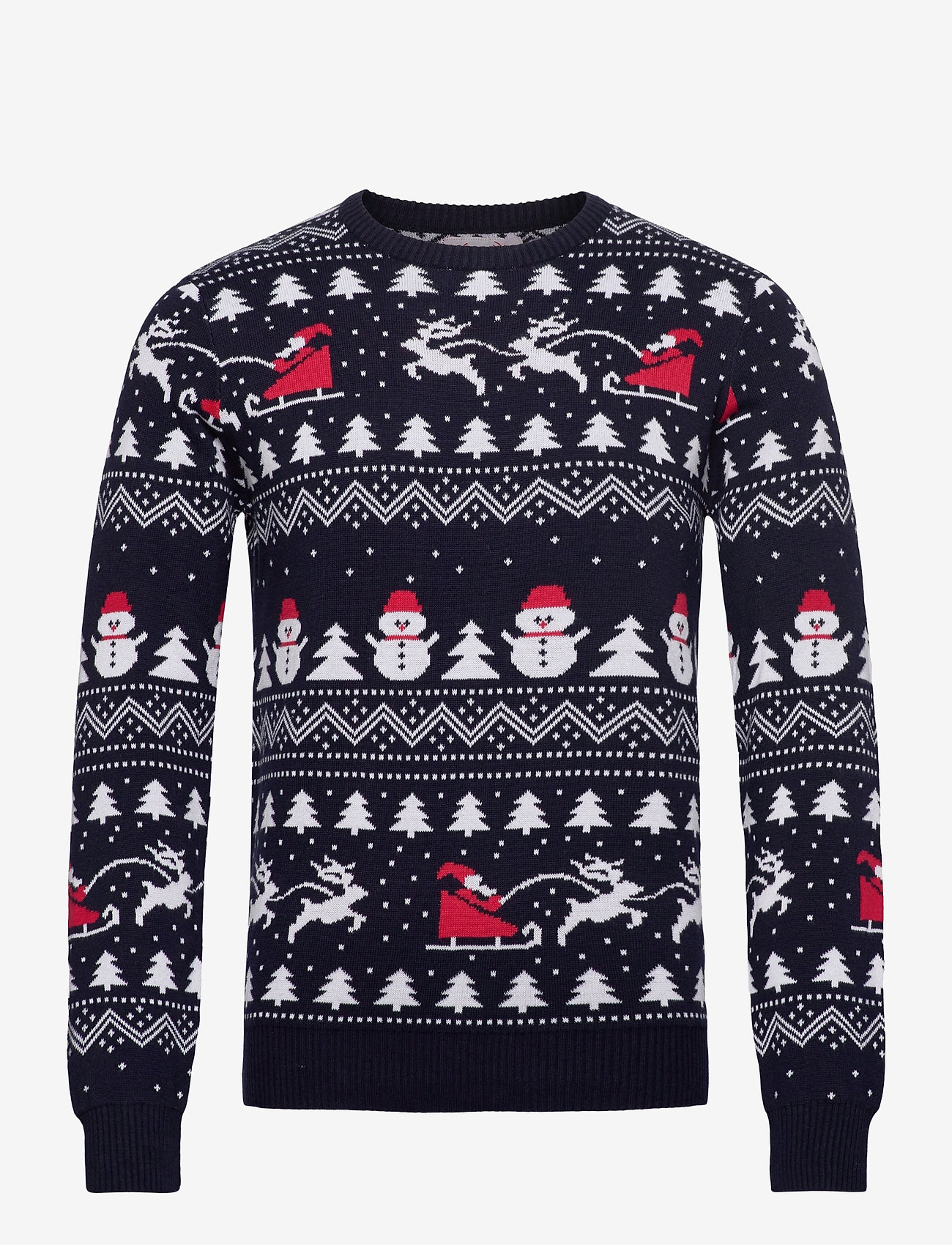 Christmas Sweats - The stylish Christmas Jumper - pyöreäaukkoiset - navy/blue - 0