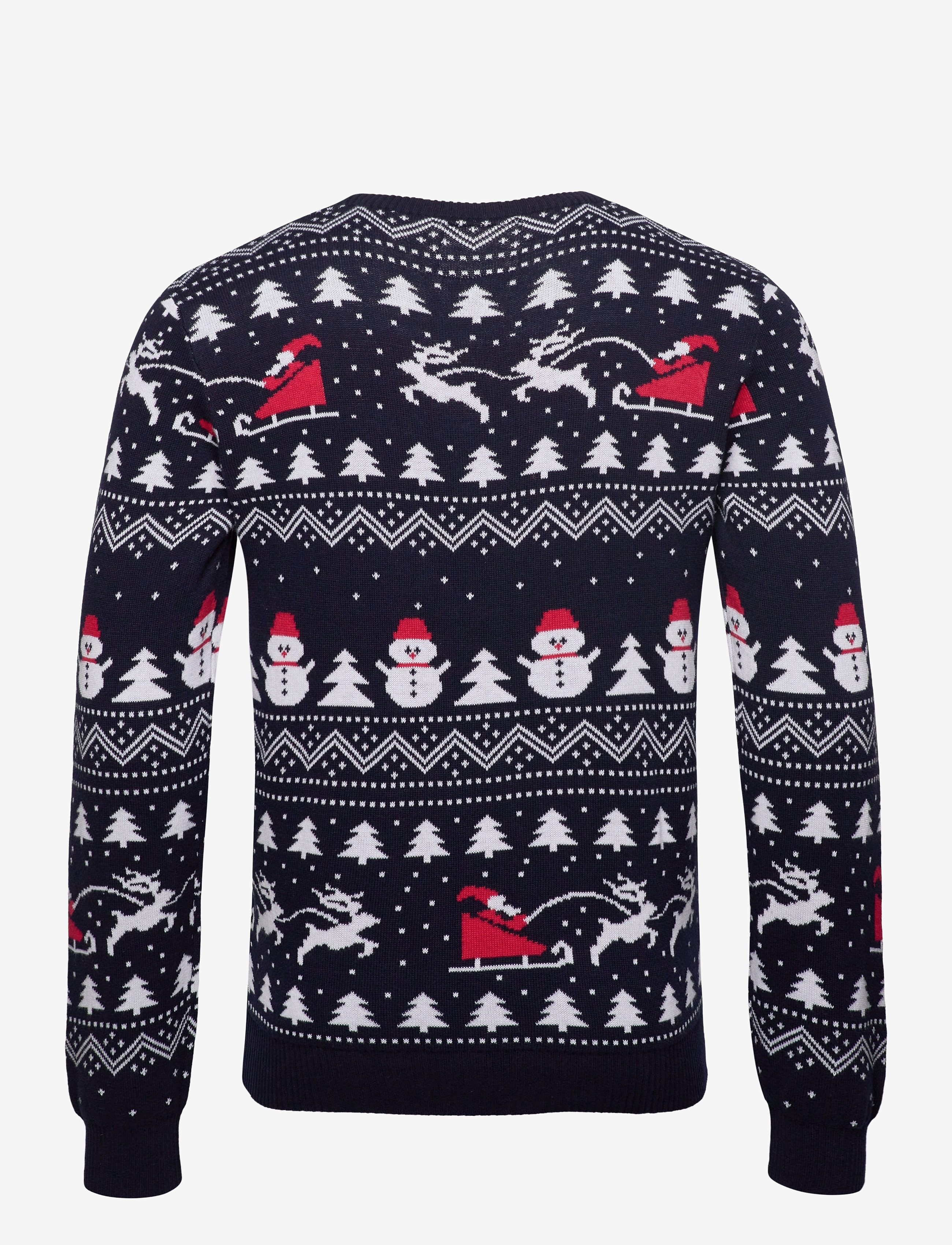 Happy Seasons - The stylish Christmas Jumper - rund hals - navy/blue - 2