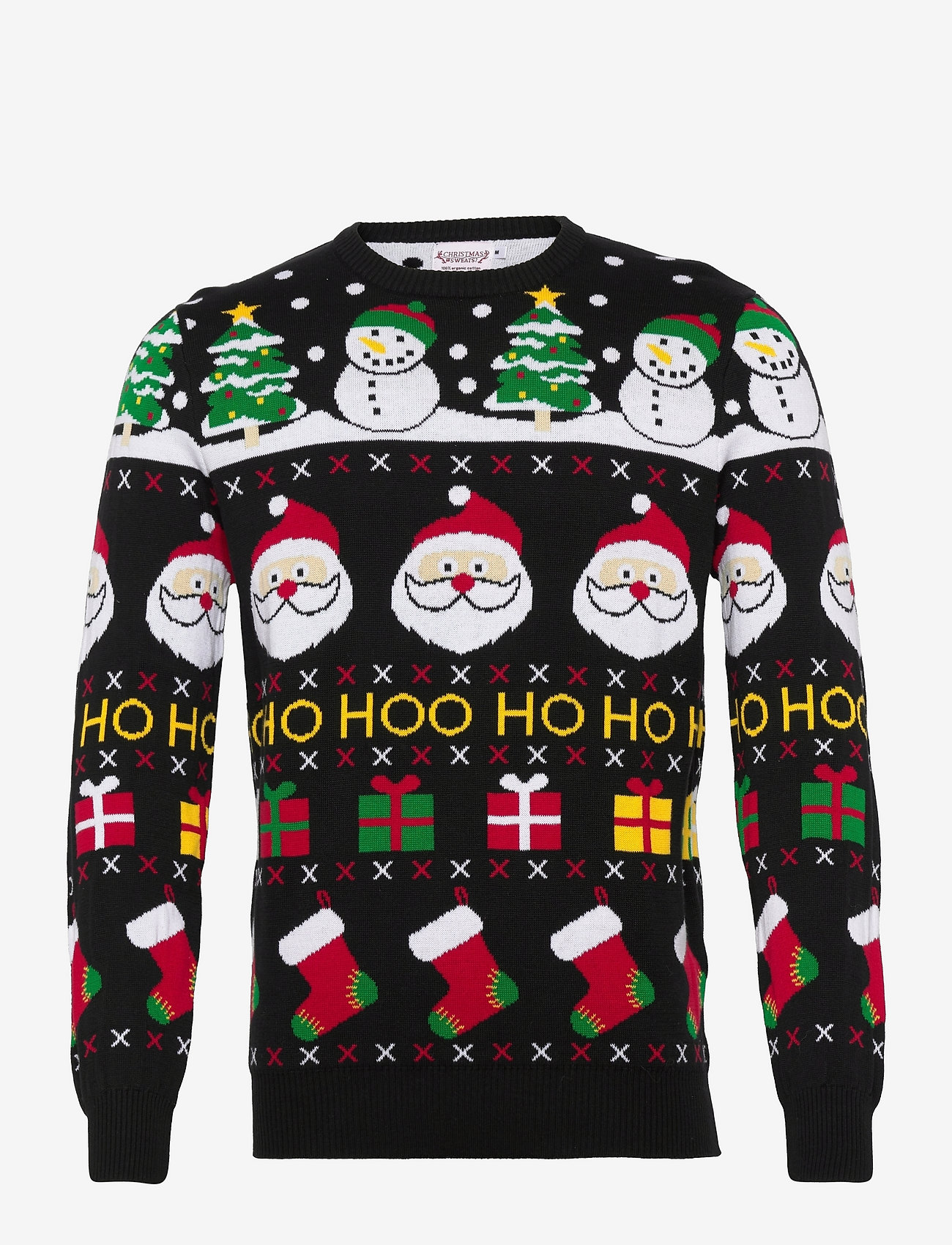 Happy Seasons - The Happy Christmas Sweater - rund hals - black - 1