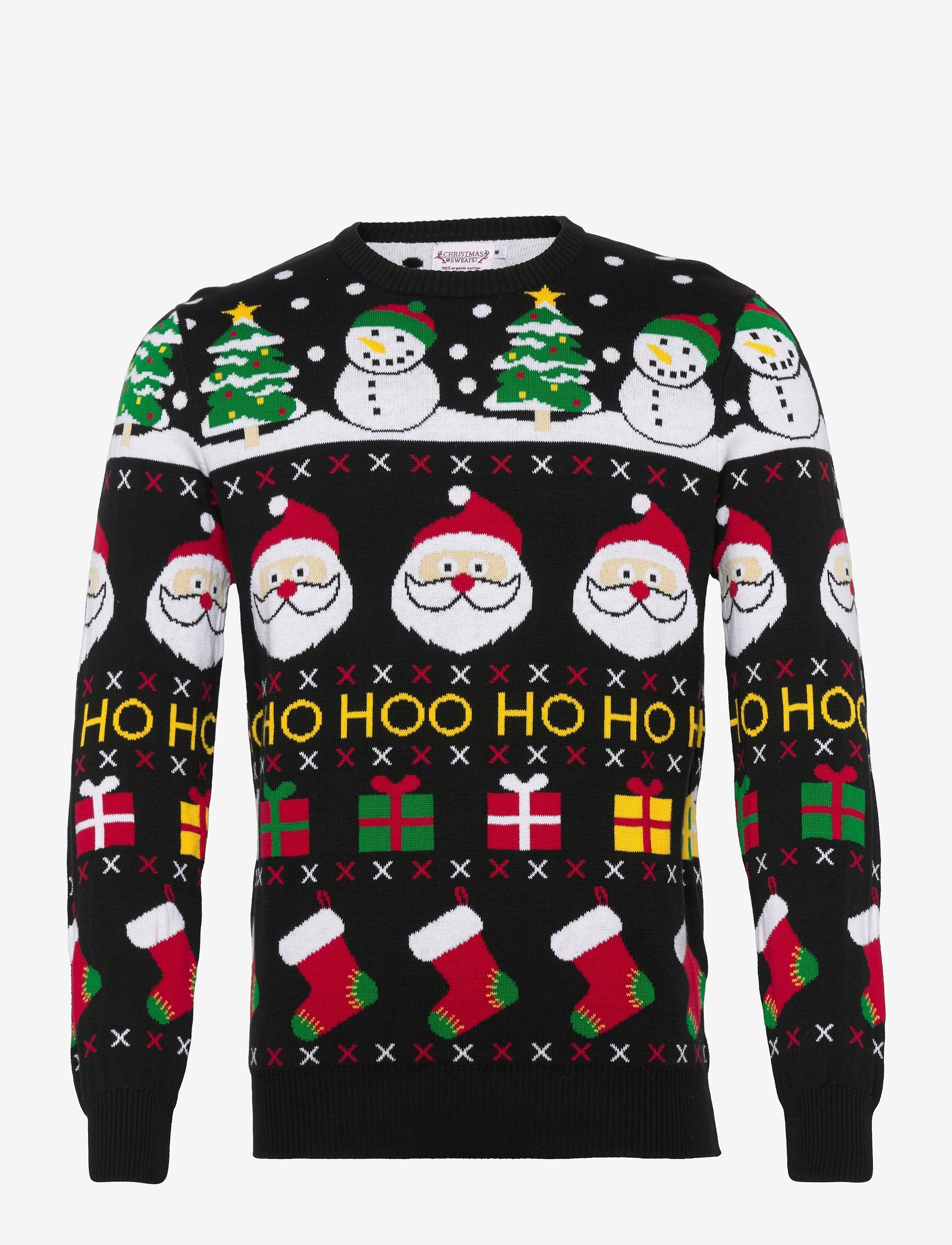 The Happy Christmas Jumper - BLACK