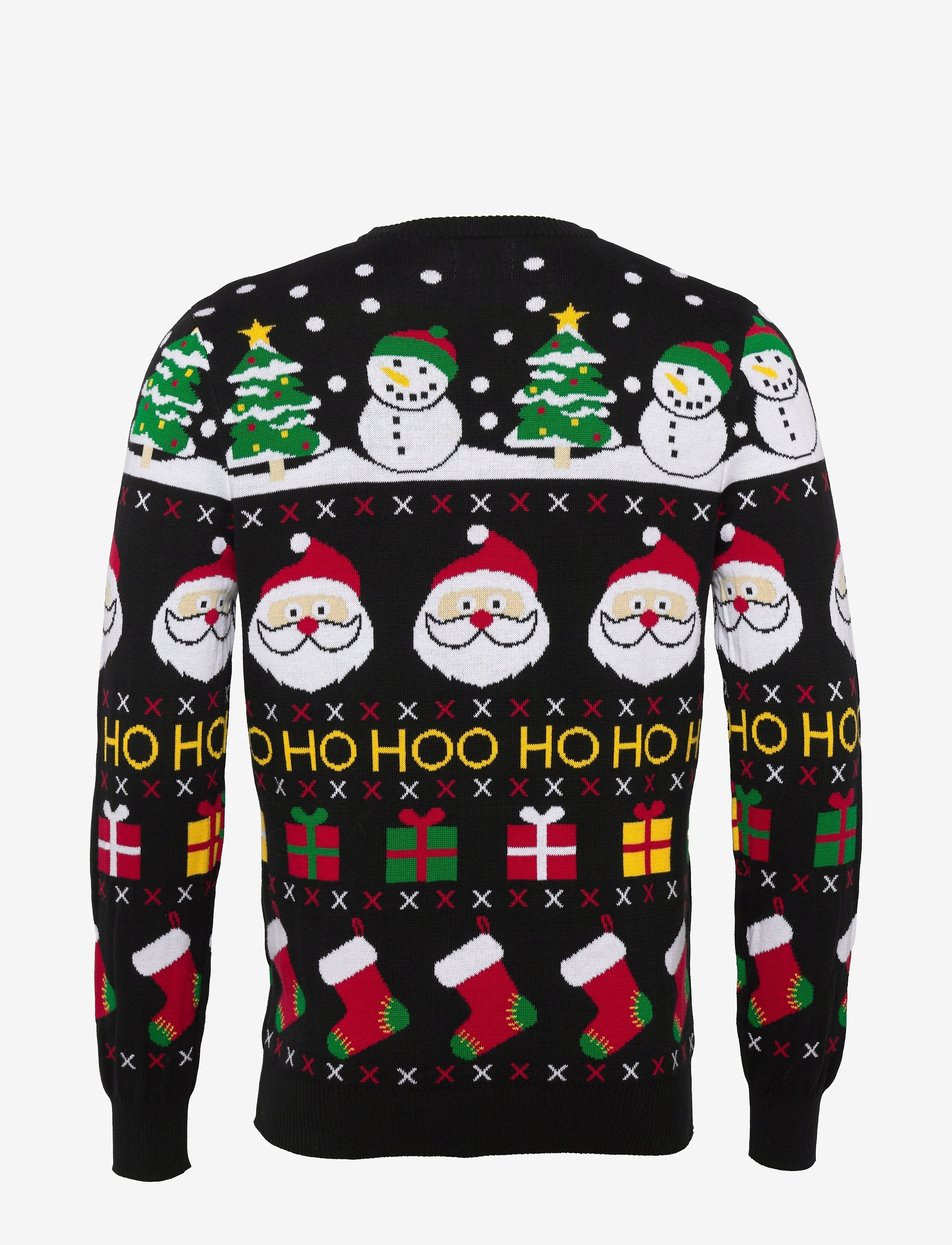 Happy Seasons - The Happy Christmas Jumper - rund hals - black - 2