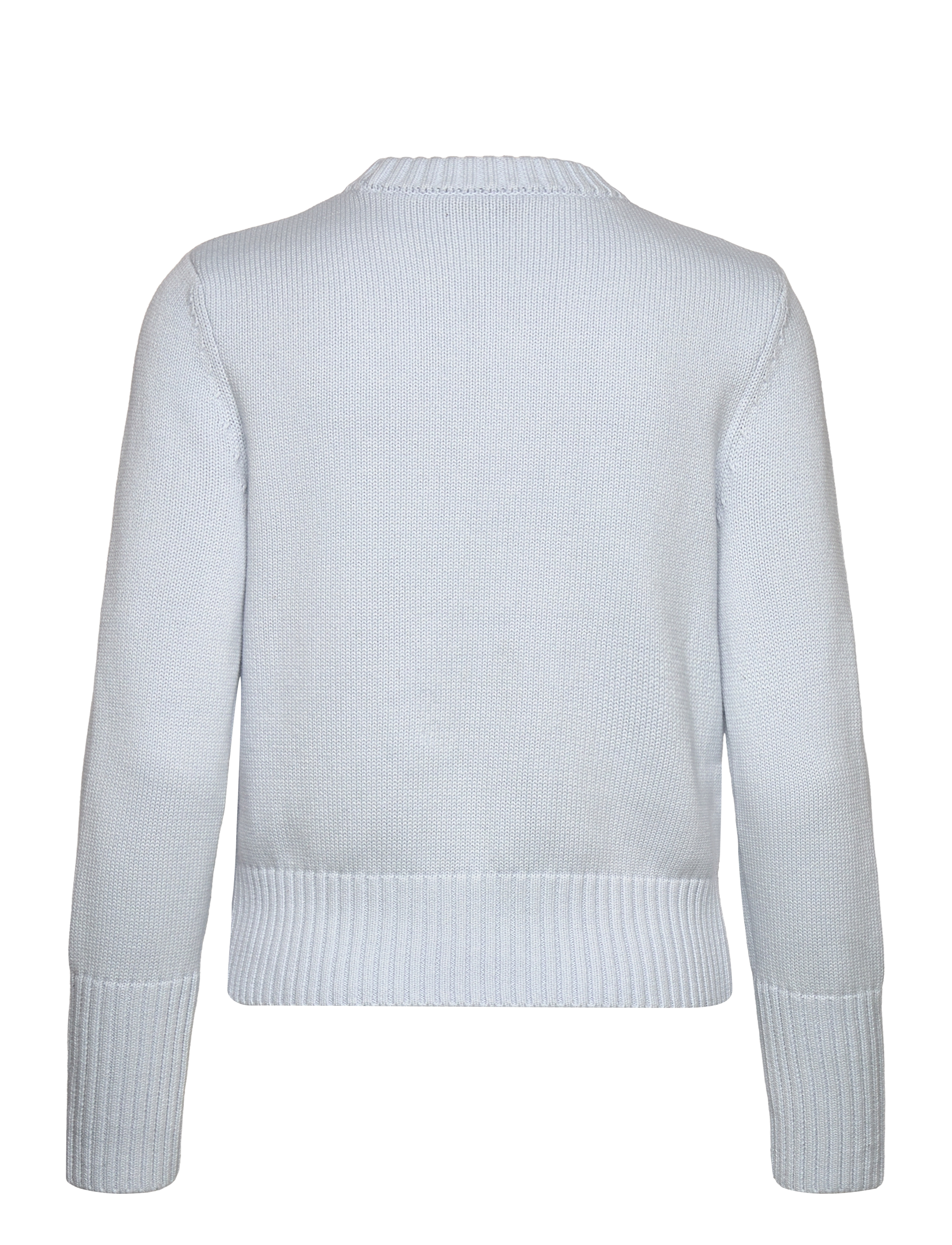 Julie Josephine - Short Roundneck Sweater - light blue - 1