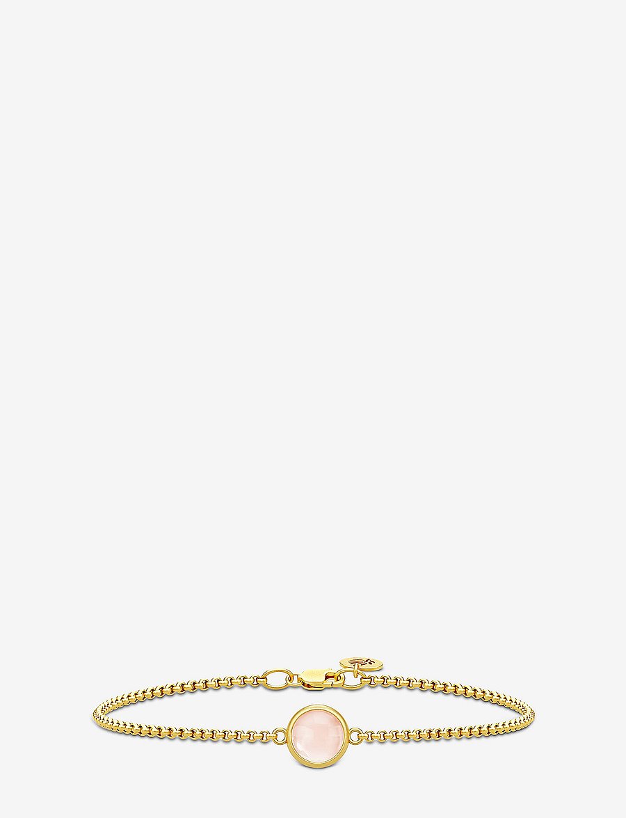 Julie Sandlau - Primini Bracelet - armbänder - gold / milky rose crystal - 0