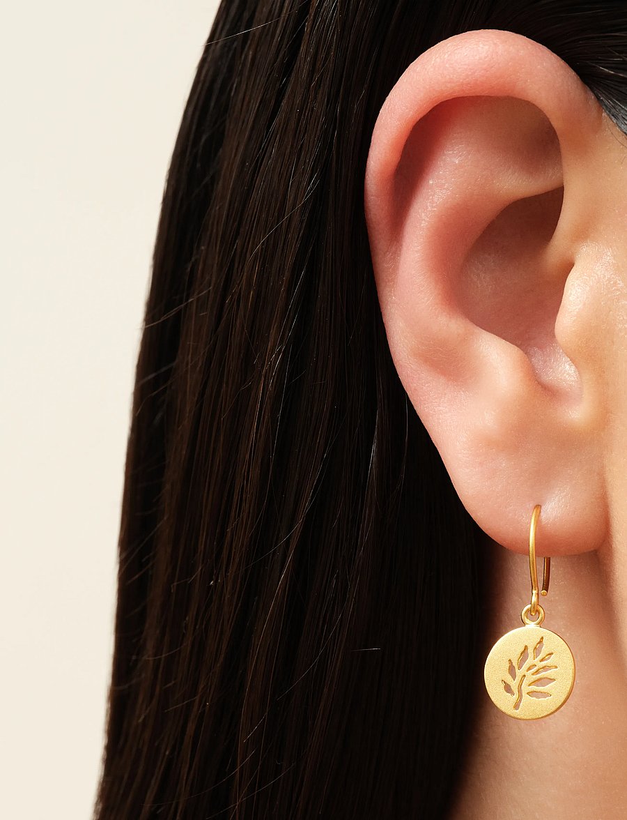 Julie Sandlau - Signature Earrings - ohrhänger - gold - 0