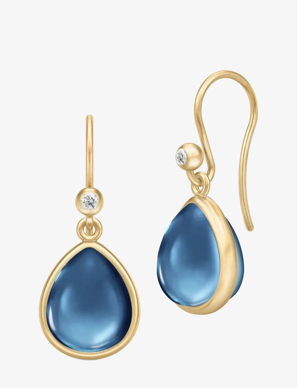 Julie Sandlau - Paloma Earrings - ohrhänger - sapphire blue - 1