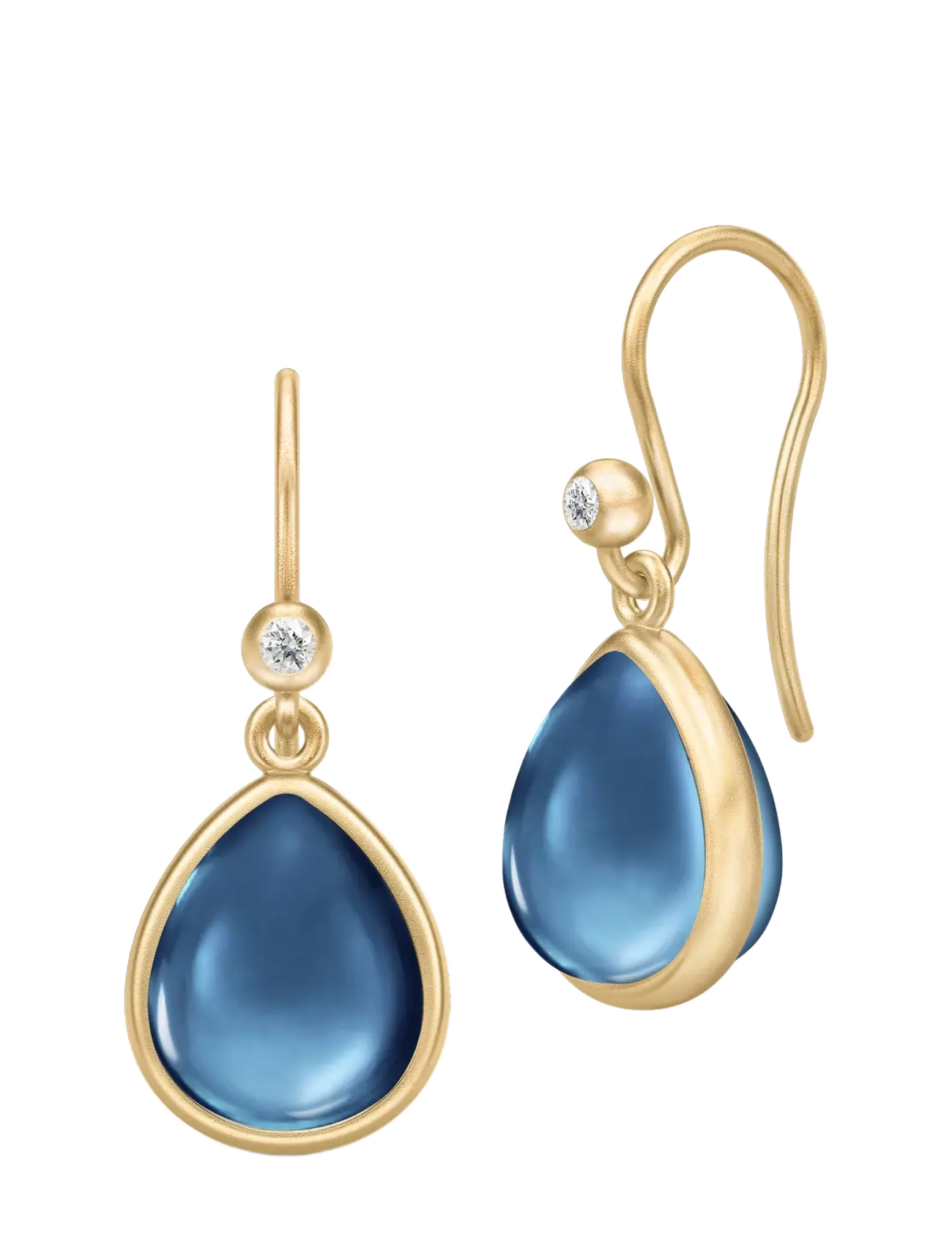 Julie Sandlau Paloma Earrings - Accessoires - SAPPHIRE BLUE / blue
