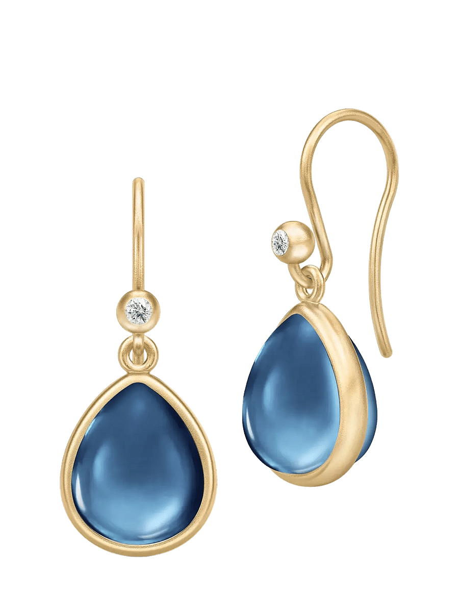 Julie Sandlau - Paloma Earrings - ohrhänger - sapphire blue - 1