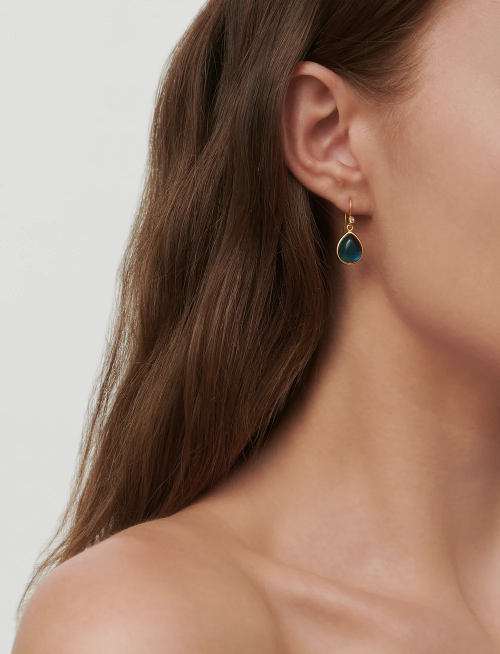 Julie Sandlau - Paloma Earrings - ohrhänger - sapphire blue - 0