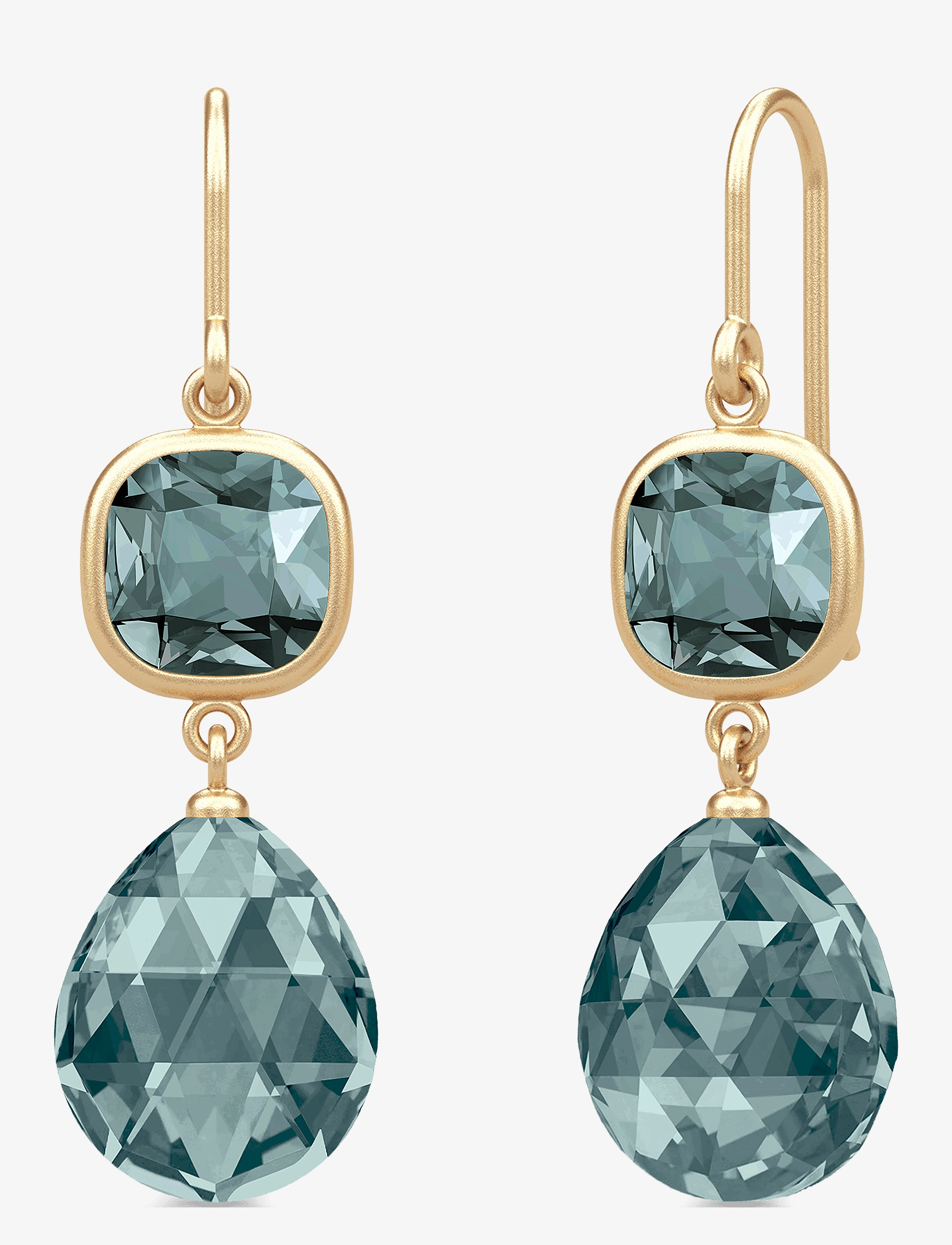 Julie Sandlau - Olivia Earrings - gold / midnight blue - 1
