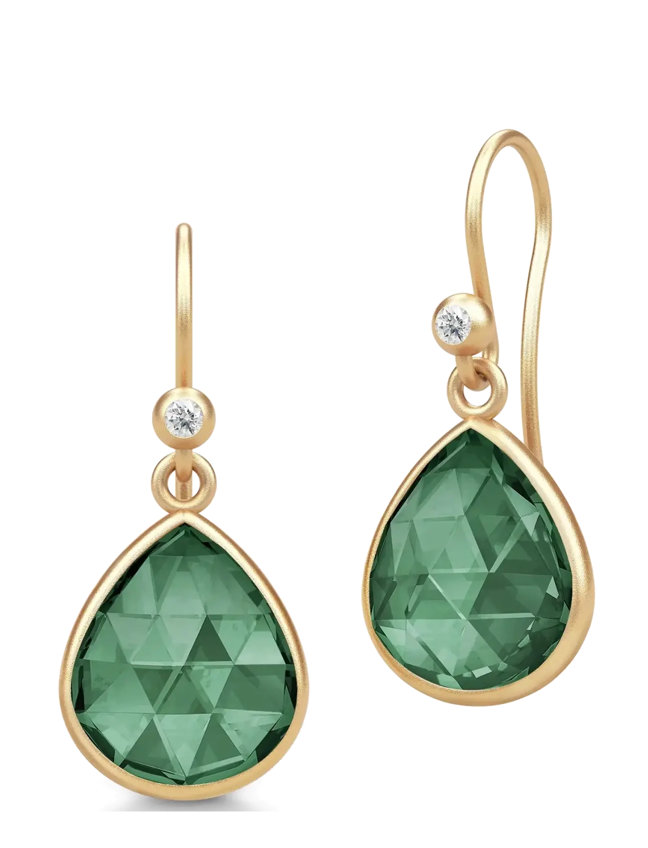 Julie Sandlau Lea Earrings - Schmuck - TURMALIN / gold