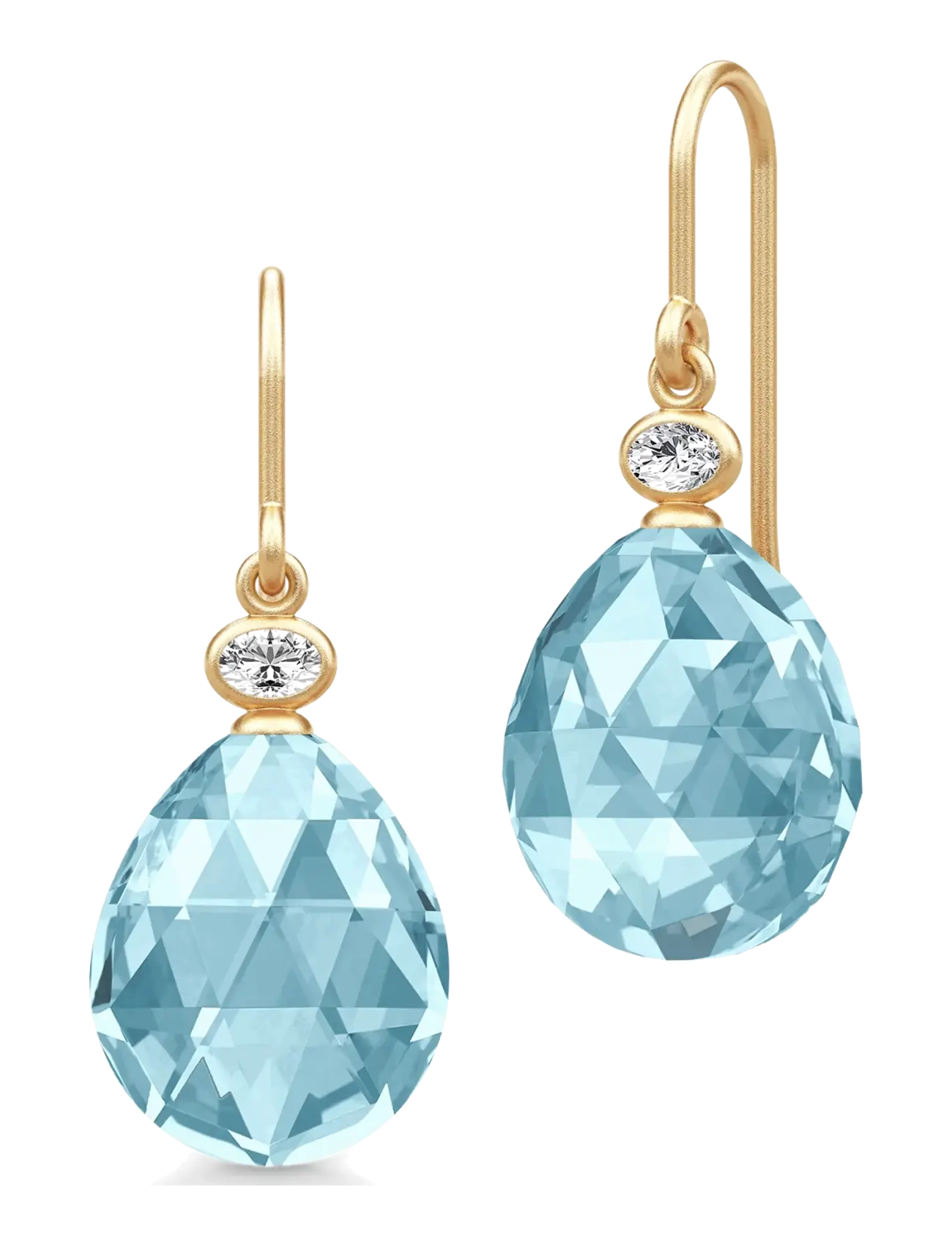 Julie Sandlau Ofelia Earrings - Julie Sandlau - ICE BLUE CRYSTAL / blue