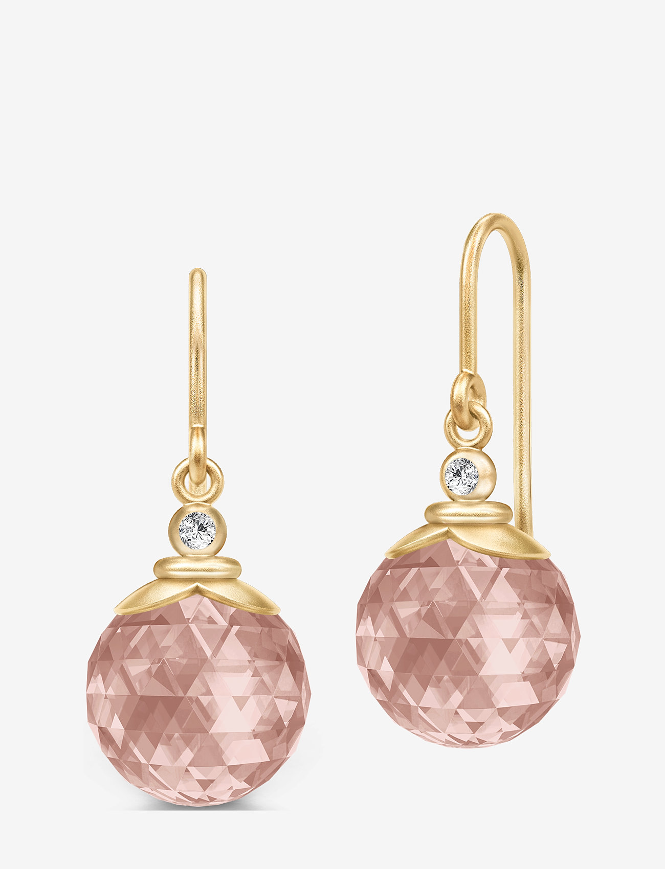 Julie Sandlau - Berry Earring - ohrhänger - turmalin rose - 0