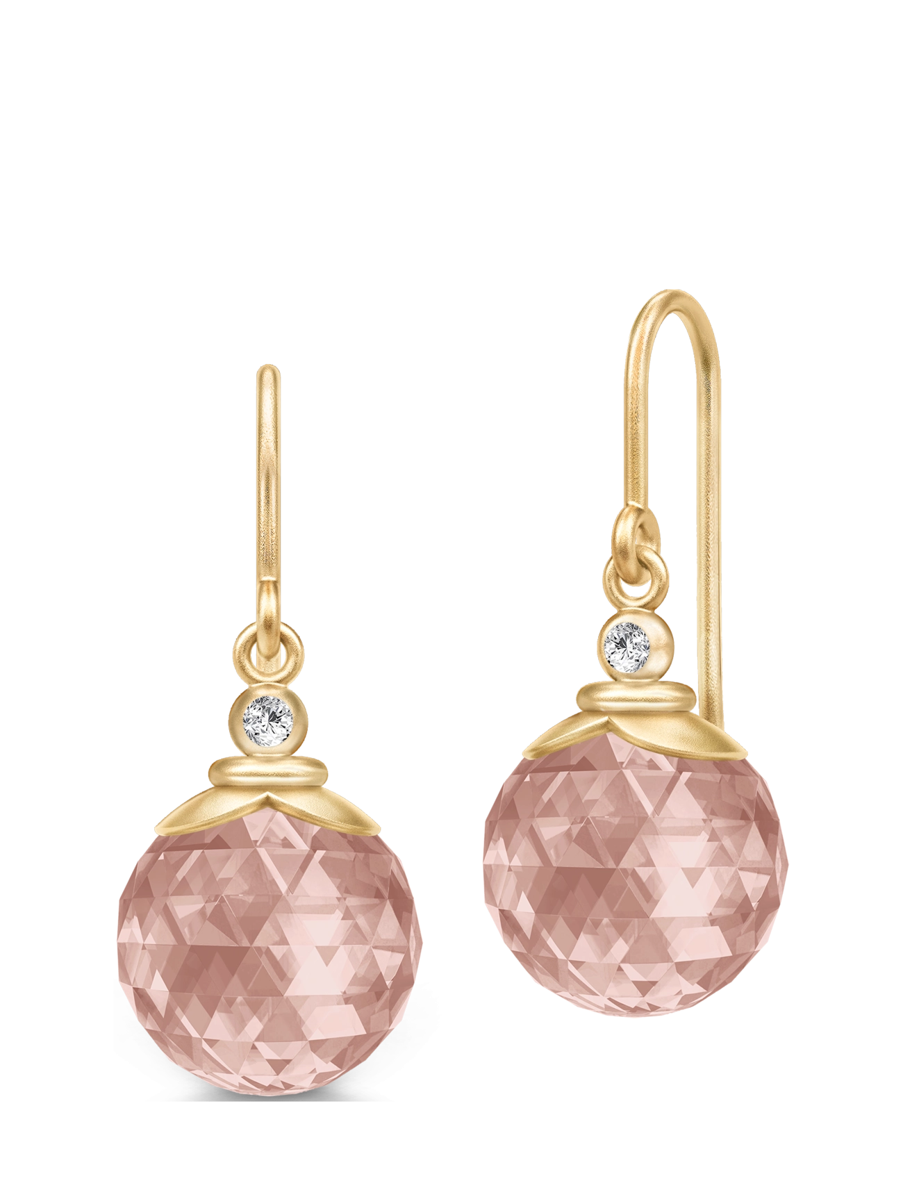 Julie Sandlau Berry Earring - Accessoires - TURMALIN ROSE / pink/rose